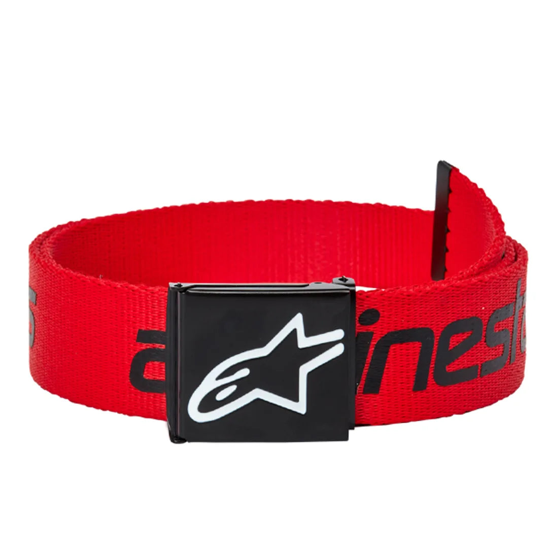 Alpinestars Linear Web Belt - Red/Black