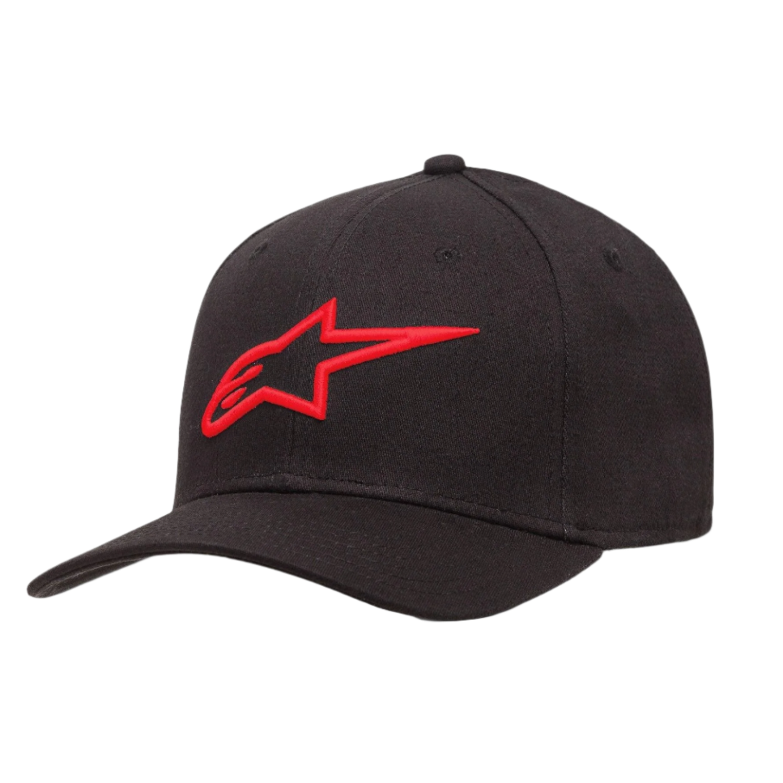 Chapeau incurvé Ageless - Noir/Rouge