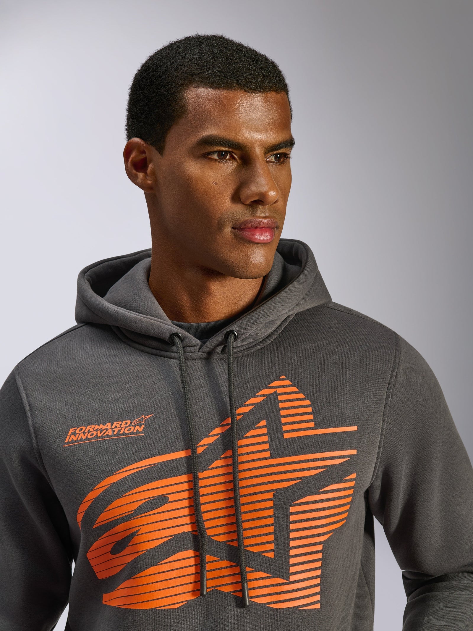 Vastenhoodie - Houtskool