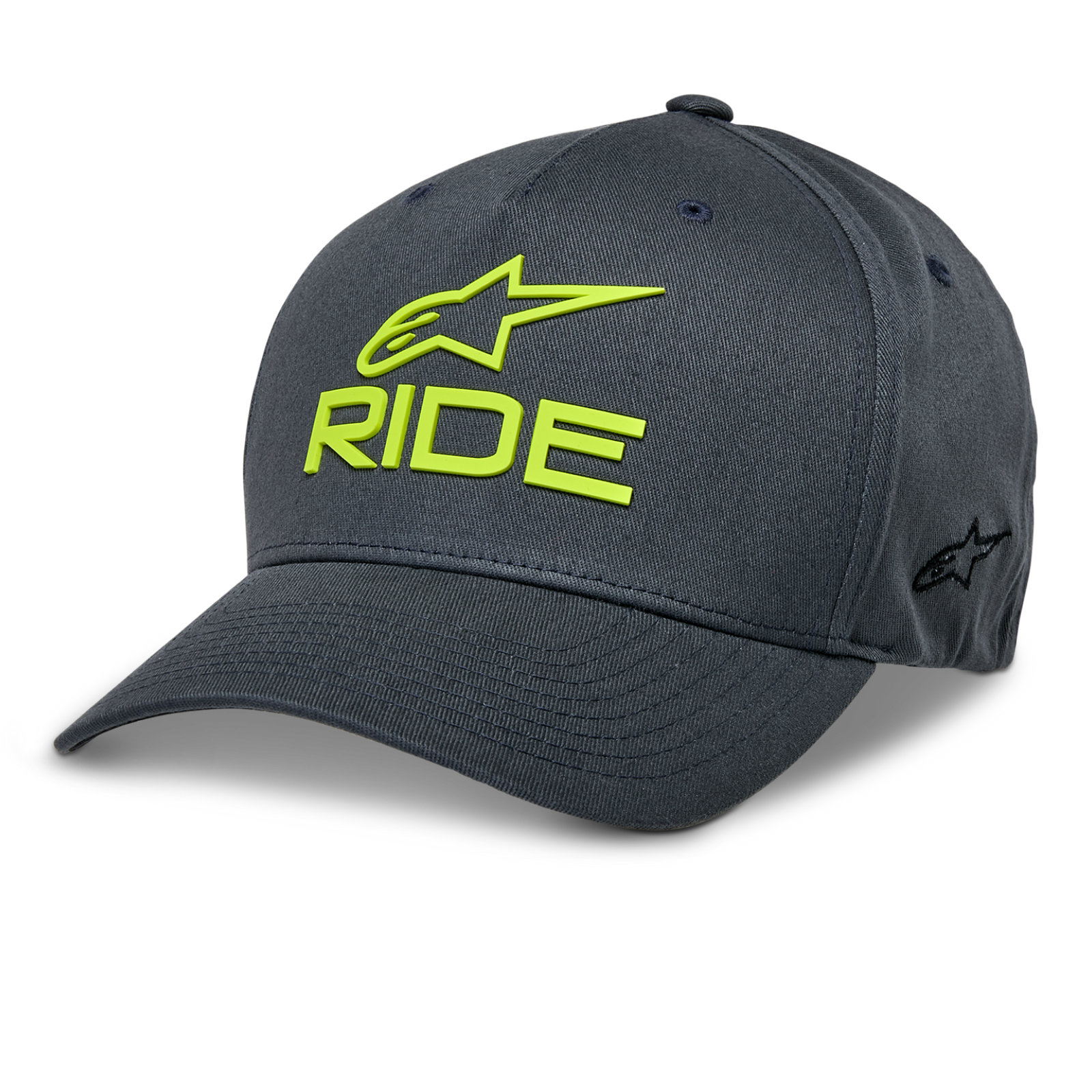 Alpinestars Ride Sonic Hat - Charcoal/Hi-Viz Yellow