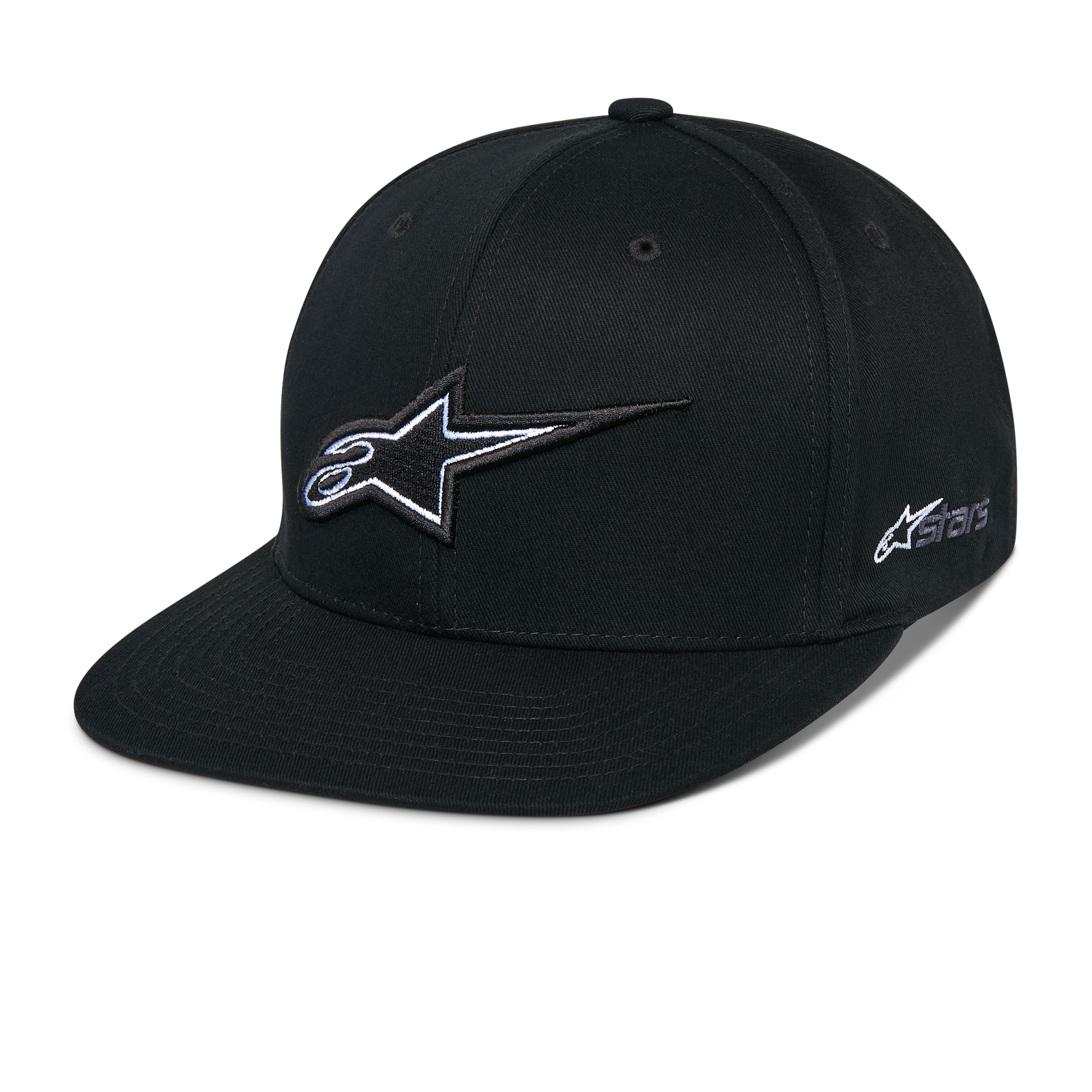 Thickness Snapback Hat - Black