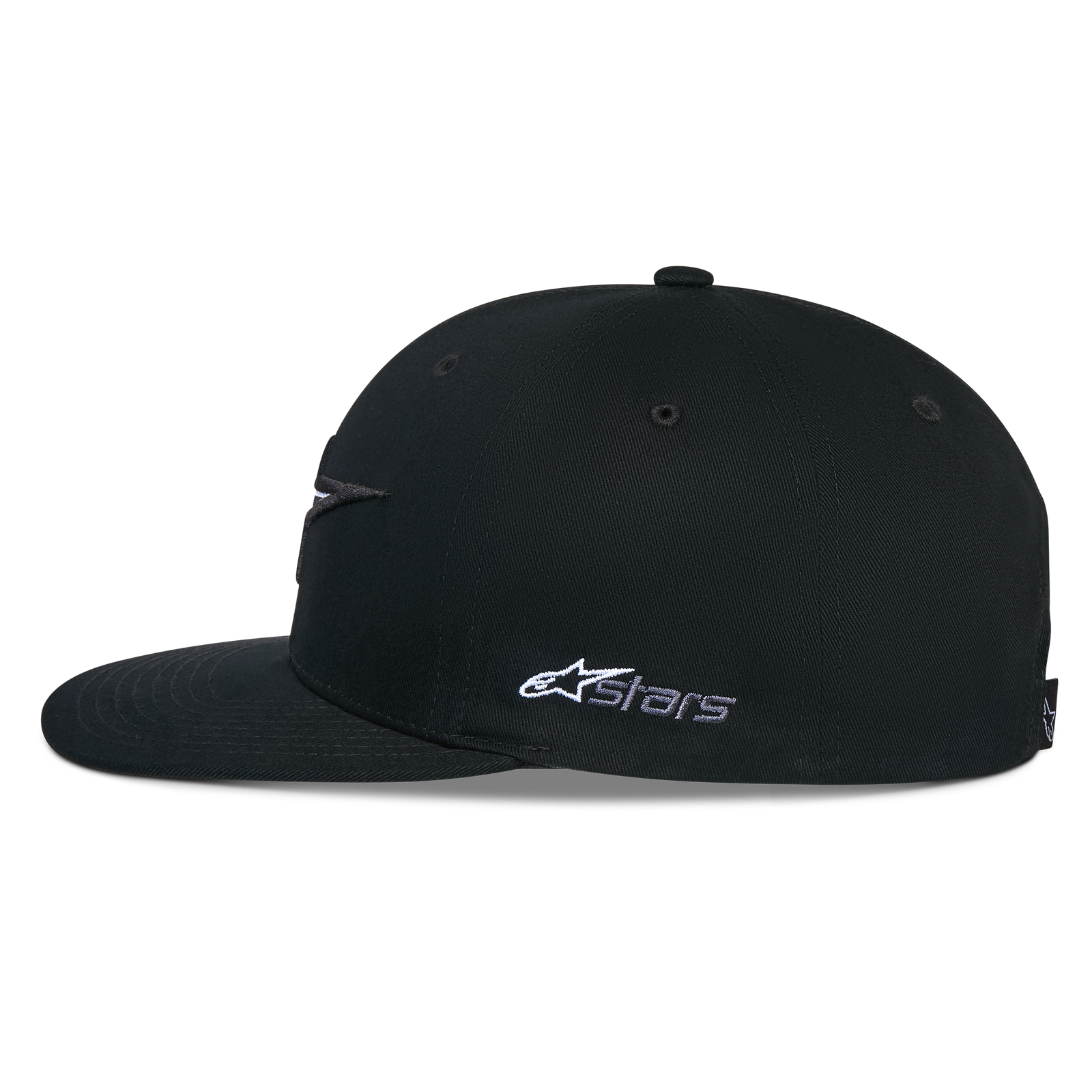 Thickness Snapback Hat - Black