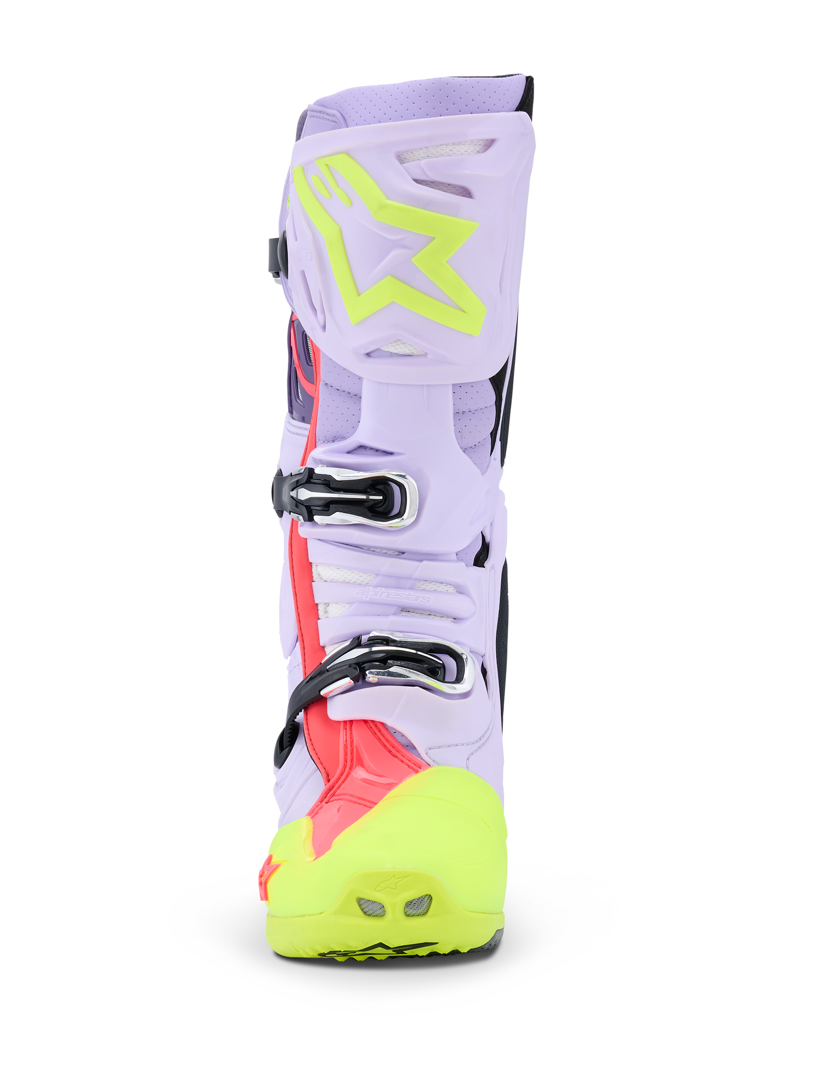 Tech 10 Supervented Boots - Paars Geel Fluo Diva Roze