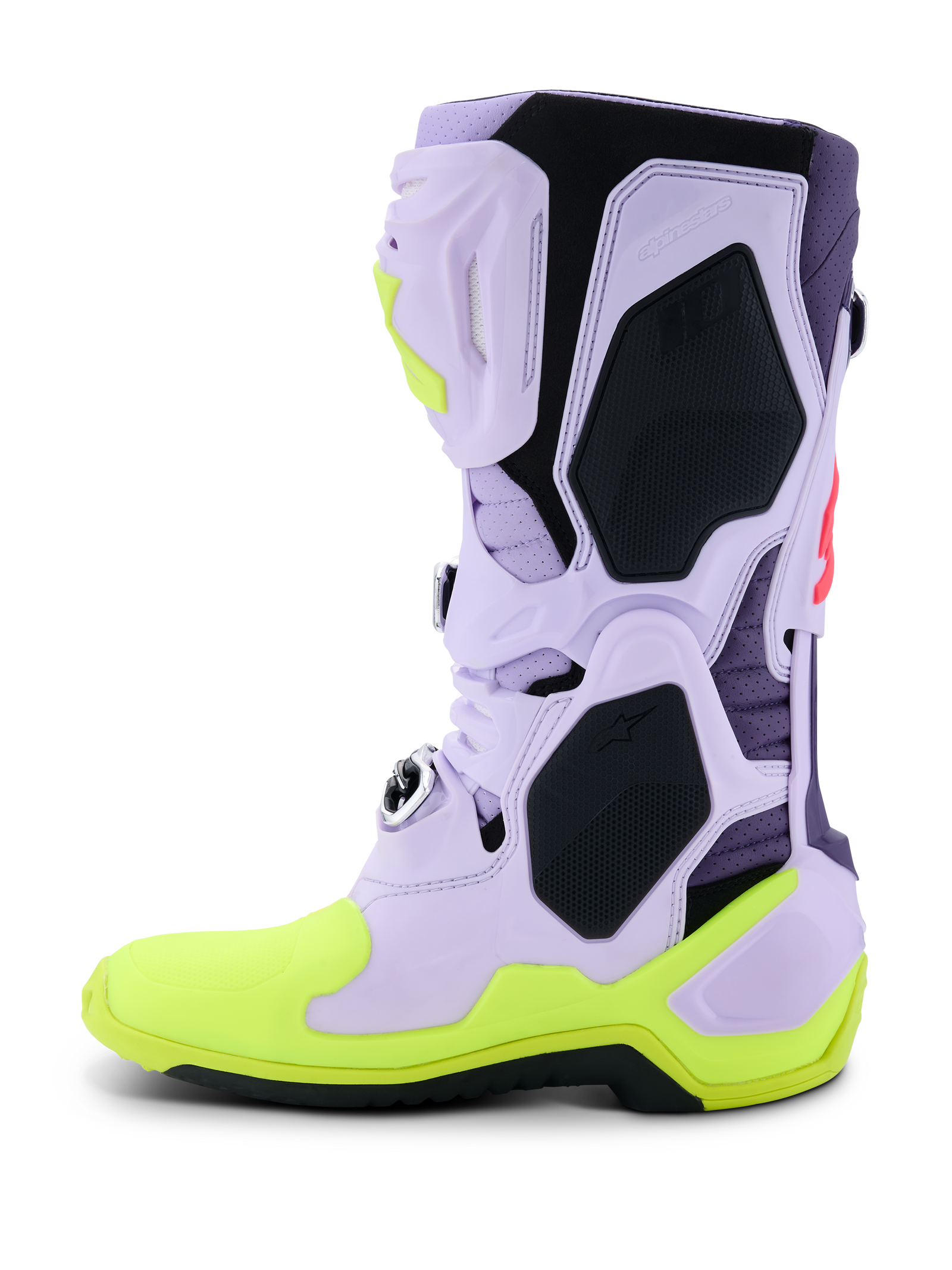 Tech 10 Supervented Boots - Paars Geel Fluo Diva Roze