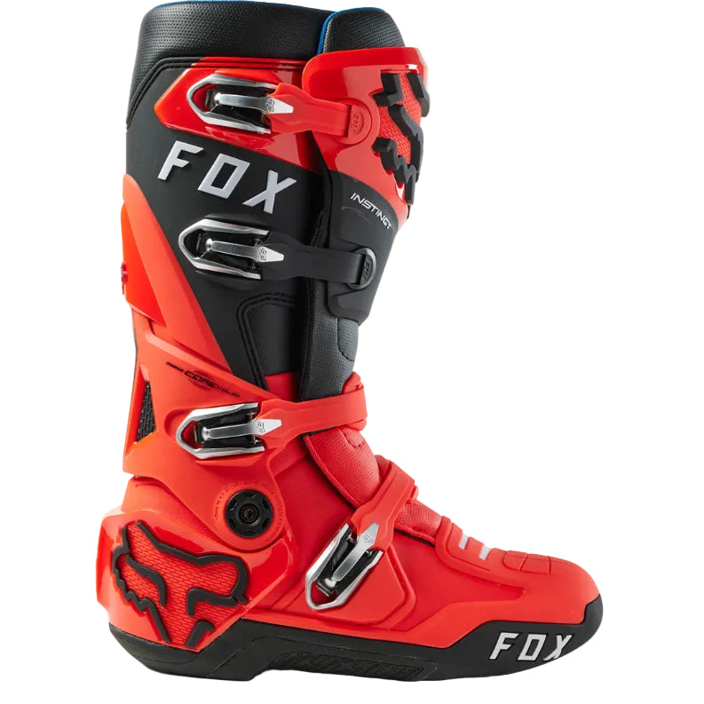 Bottes de motocross Instinct - Rouge fluo