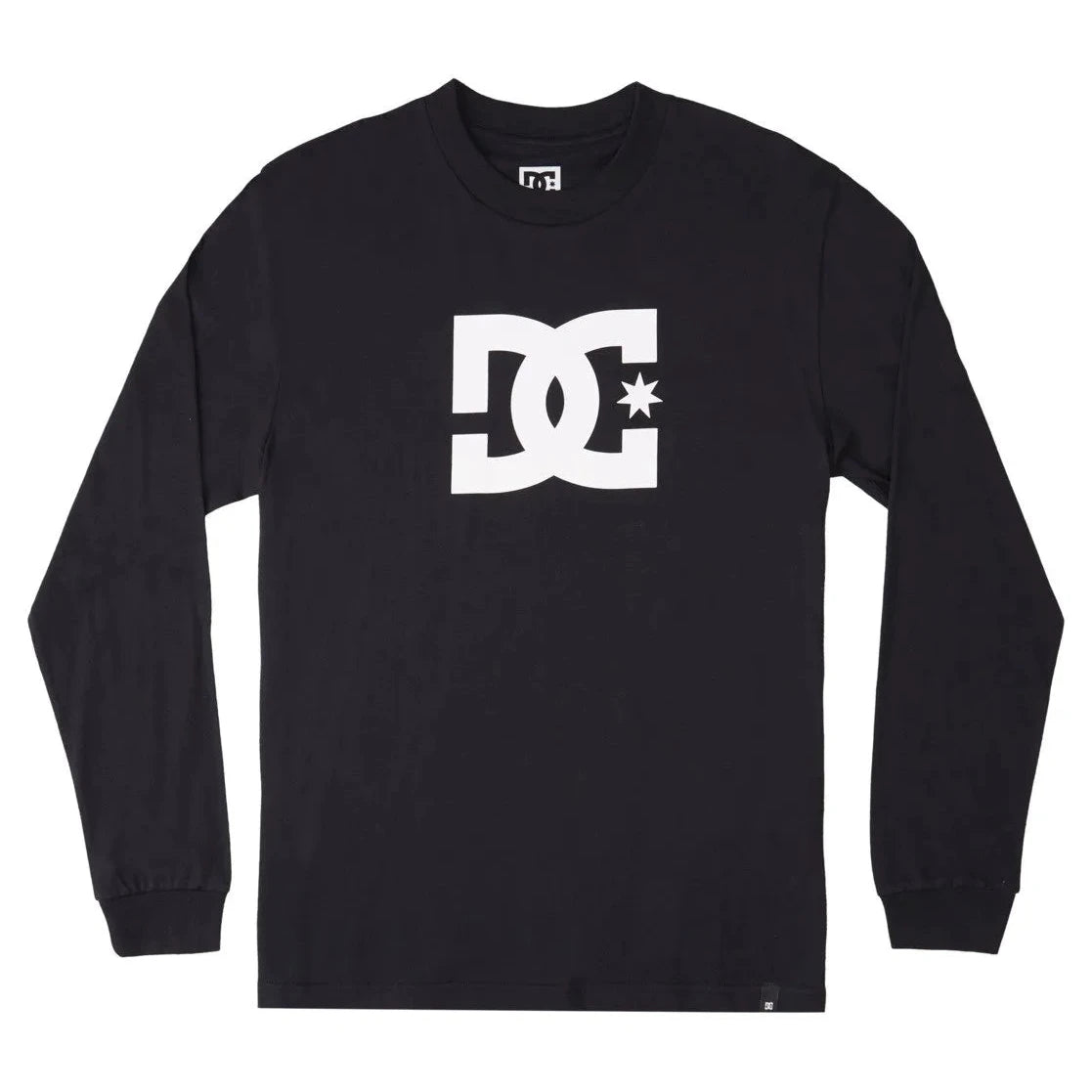 DC Star Logo LS T-Shirt - Black