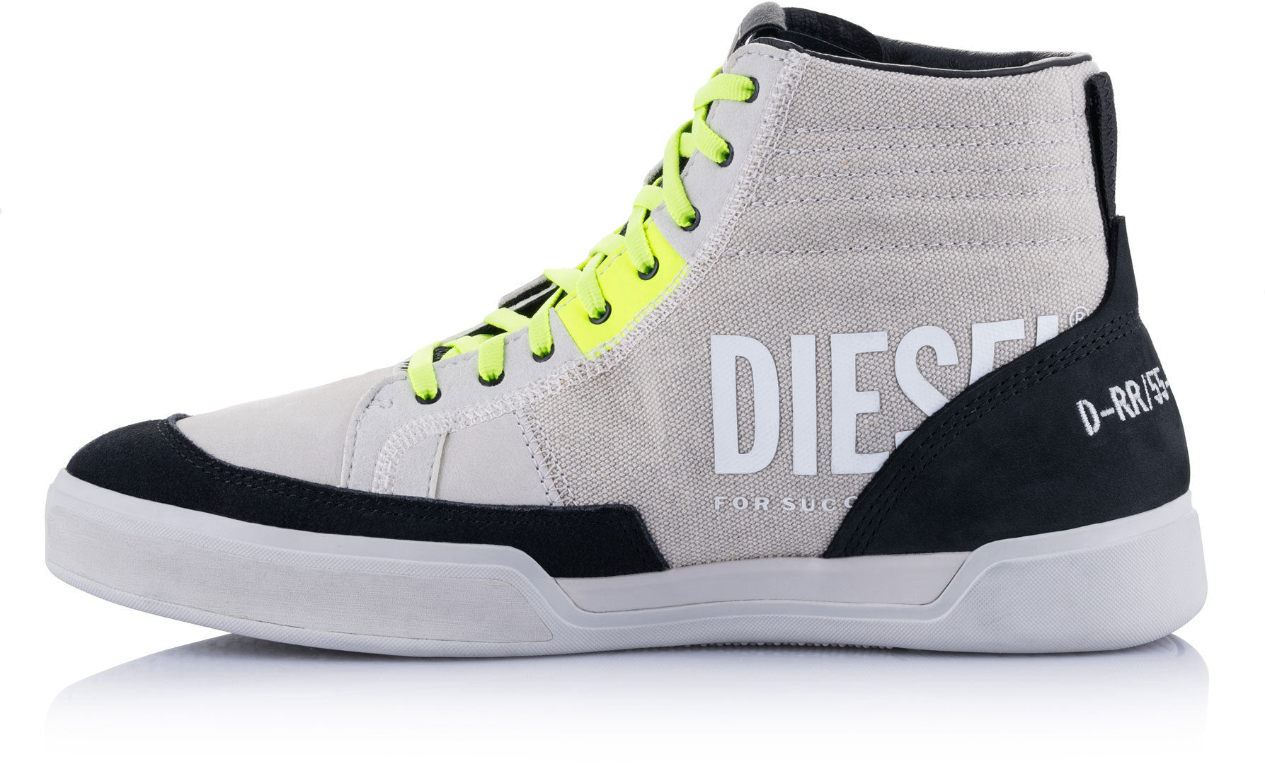 AS-DSL Akio Shoes - Light Gray/Yellow Fluo