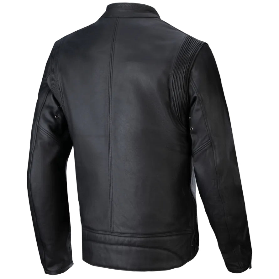 Dyno Leather jacket - Black/Black