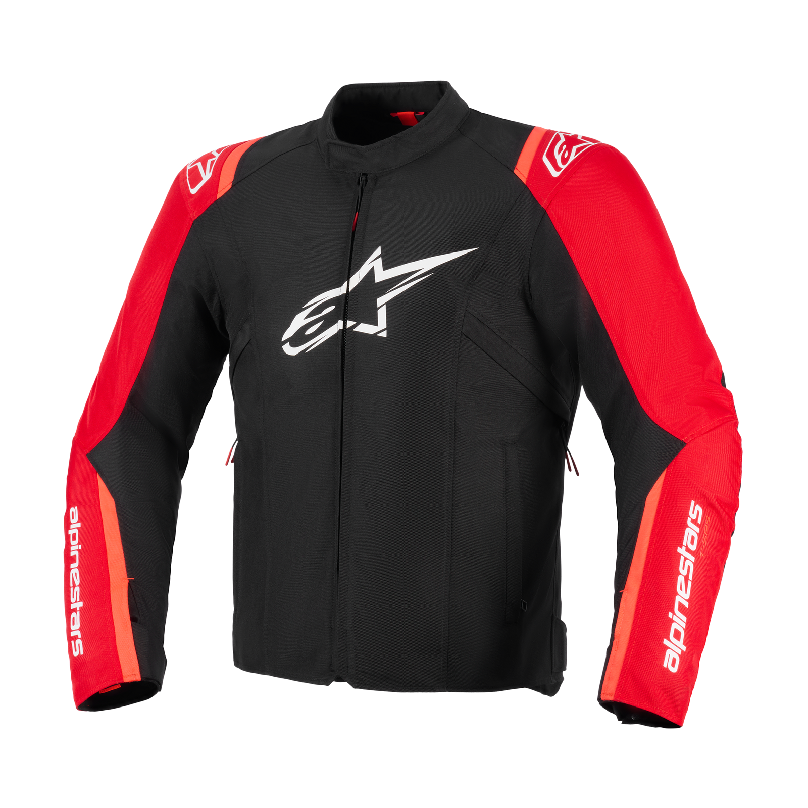 T-SPS V2 Waterproof Jacket - Black Red/Red Fluo