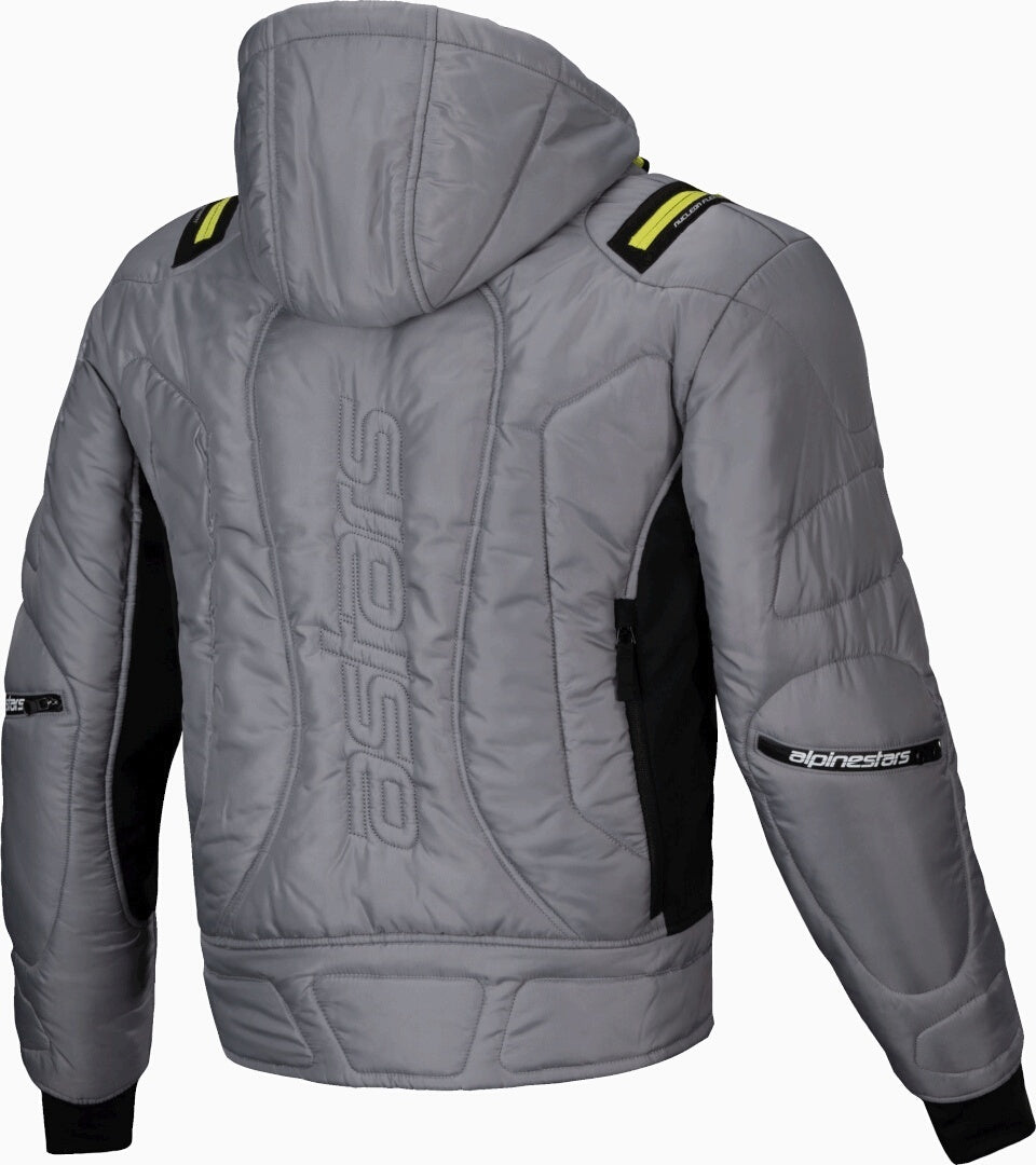 Mohobbs Waterproof Jacket - Lunar Gray/Lime Punch