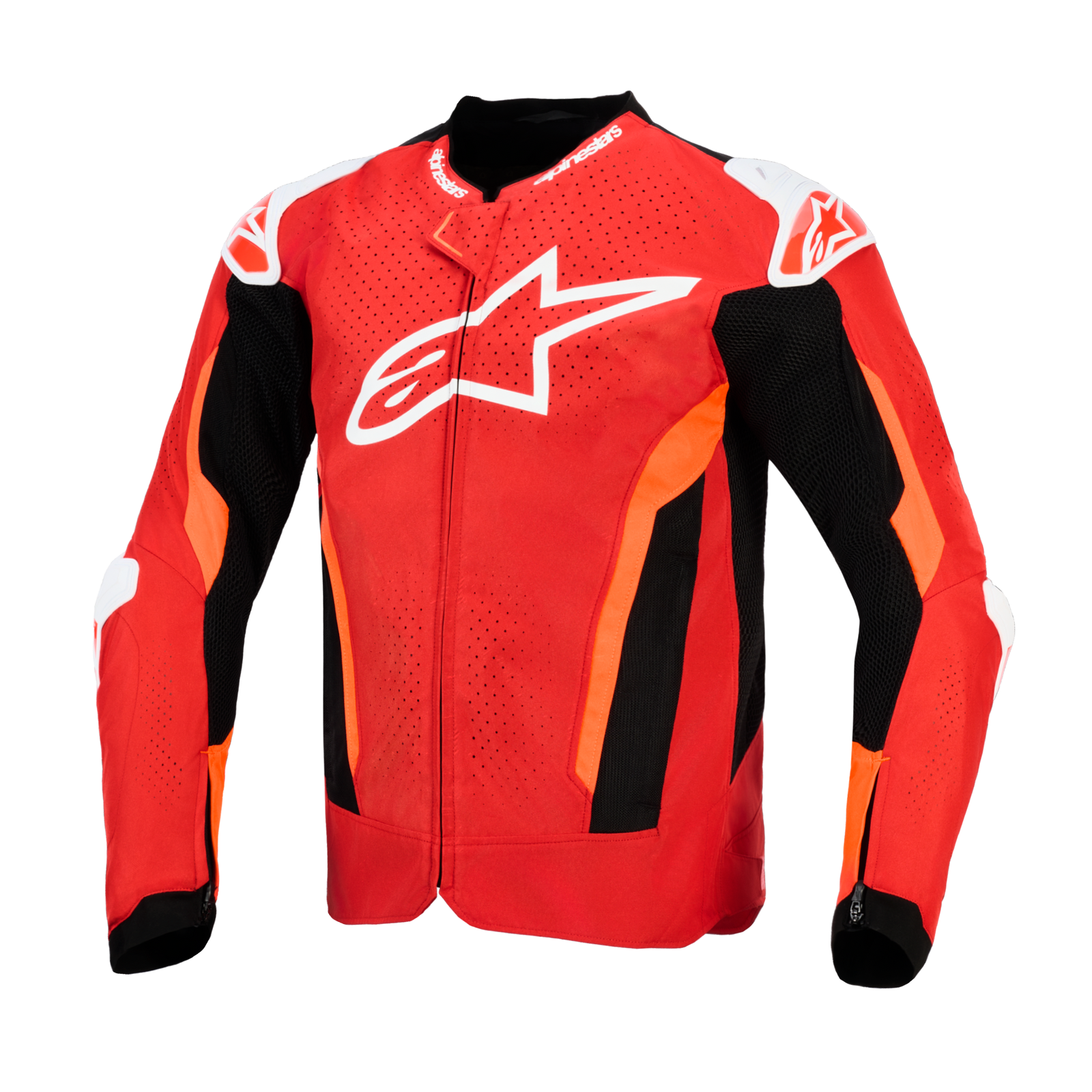 Alpinestars T-GP Air Jacket - Bright Red/Red Fluo/Black