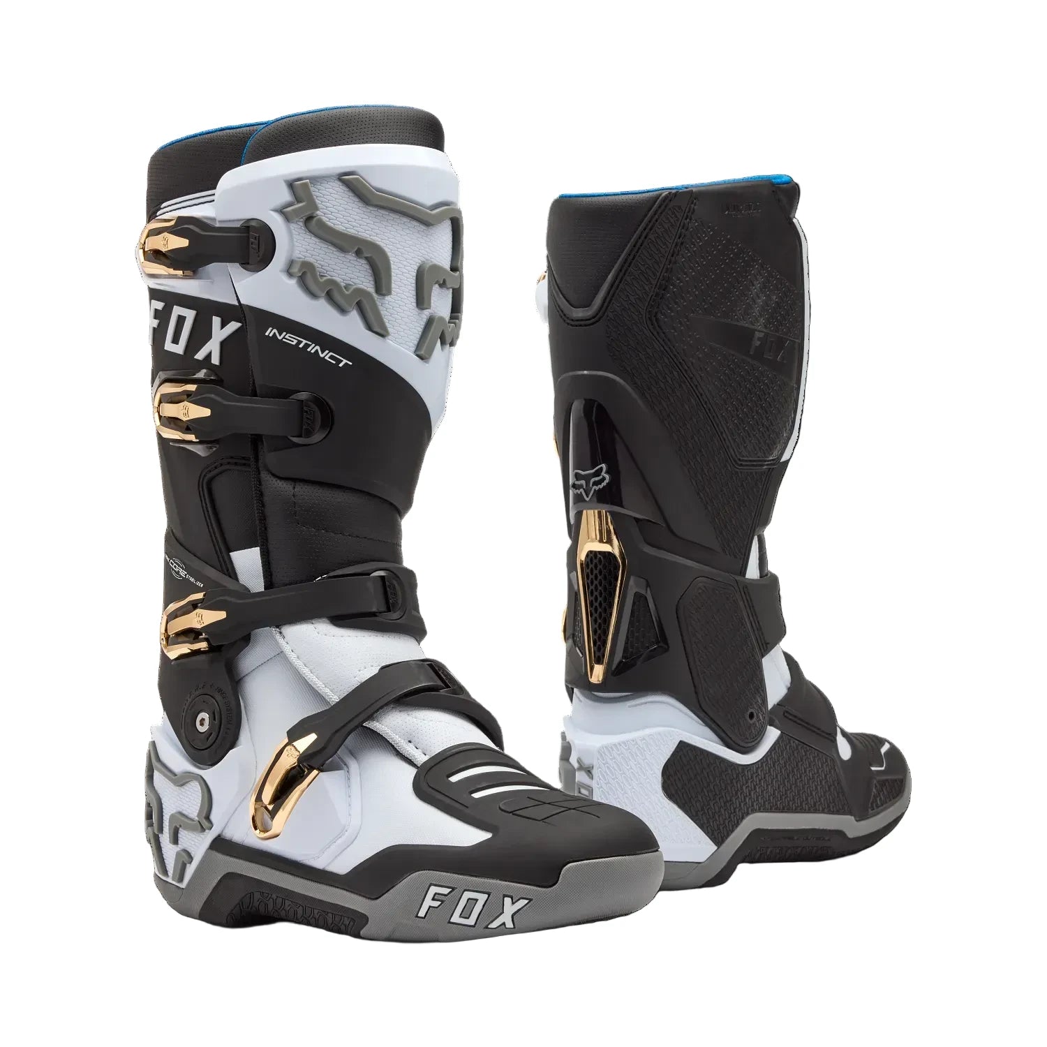Fox Instinct Boots - White Black Grey
