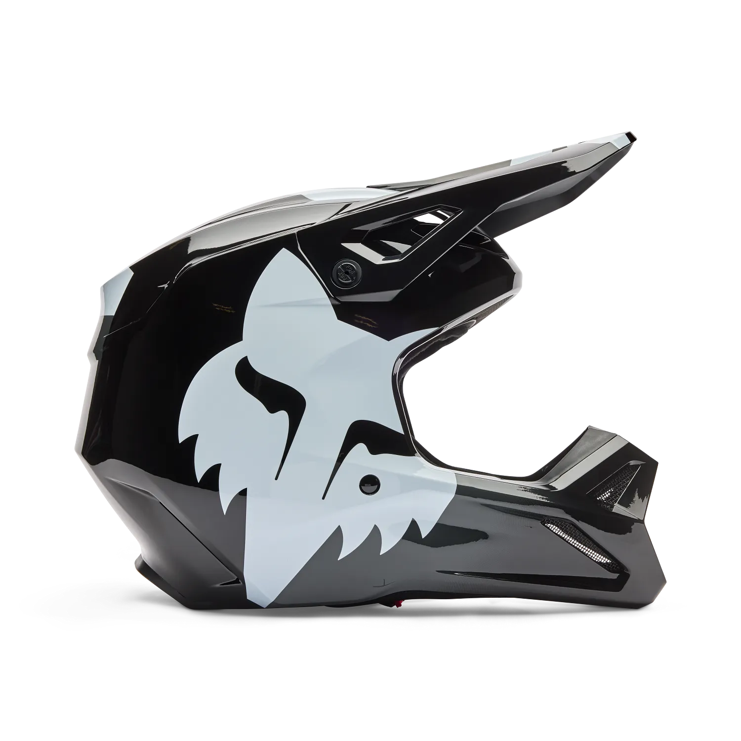 Fox V1 Shield Helmet - Black