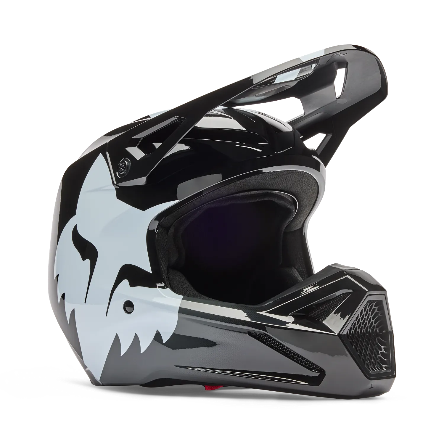 Fox V1 Shield Helmet - Black