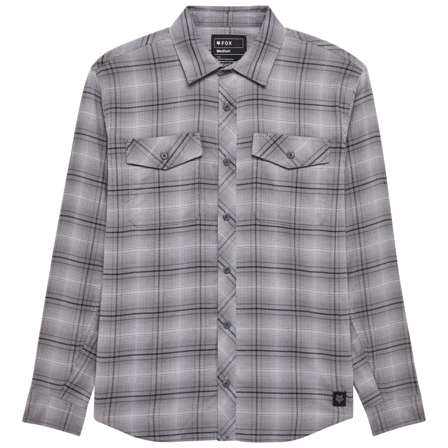 Chemise à manches longues Fox Survivalist Stretch Flannel - Gris clair