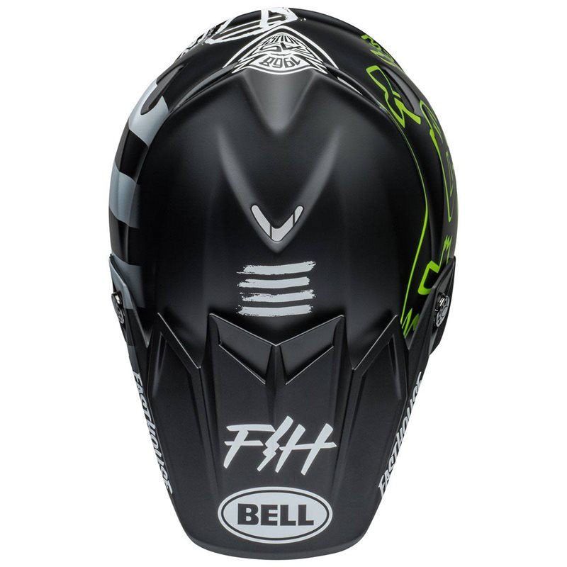 Bell Moto-9S Flex Fasthouse MC Core Helmet Black/Yellow