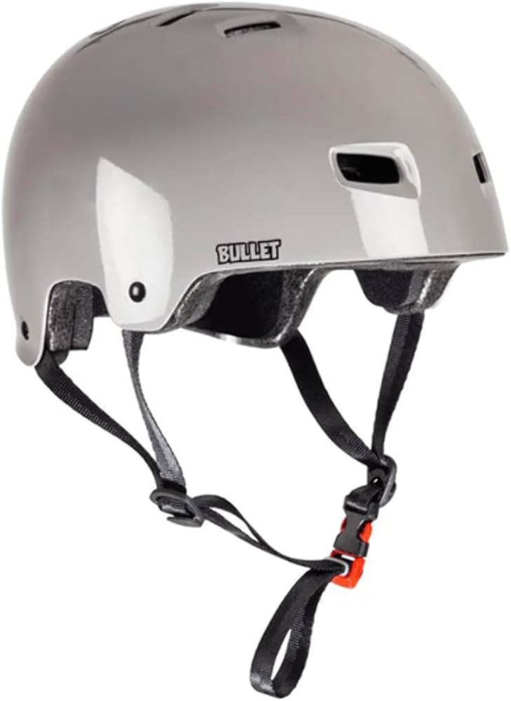 Bullet X Santa Cruz Slime Logo Youth helmet - Grey