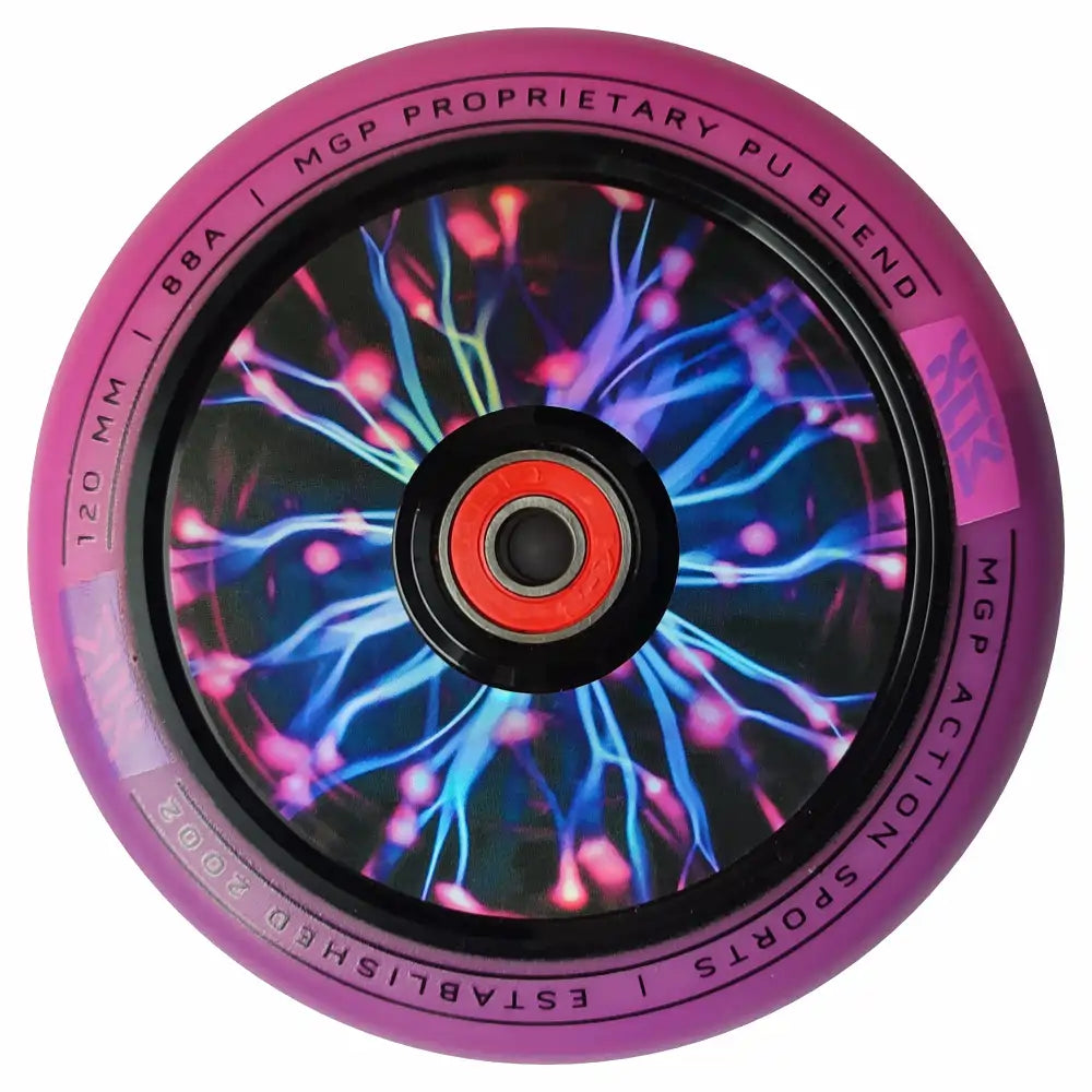 MGP MGX Corrupt 120mm Wheel - Purple/Pink