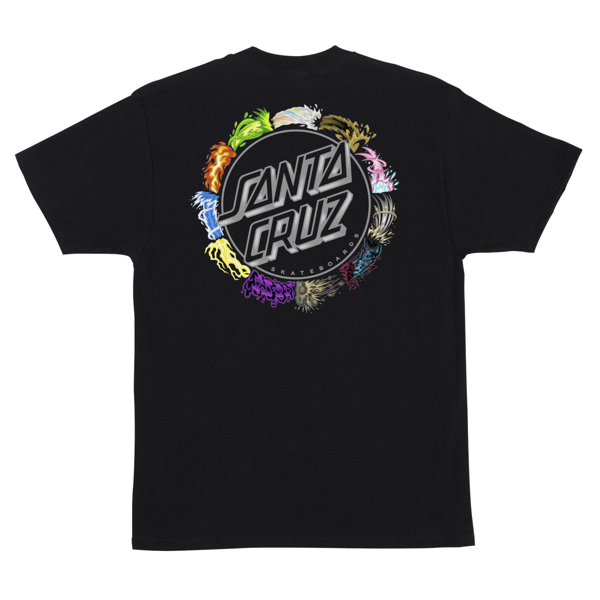 Santa Cruz Pokémon TCG Power Dot Tee - Black
