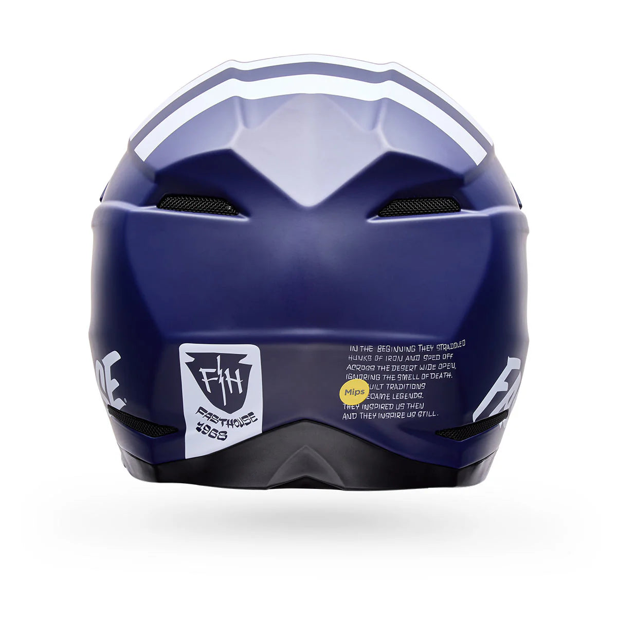 Bell X Fasthouse Moto-10 Mips Helmet - Navy