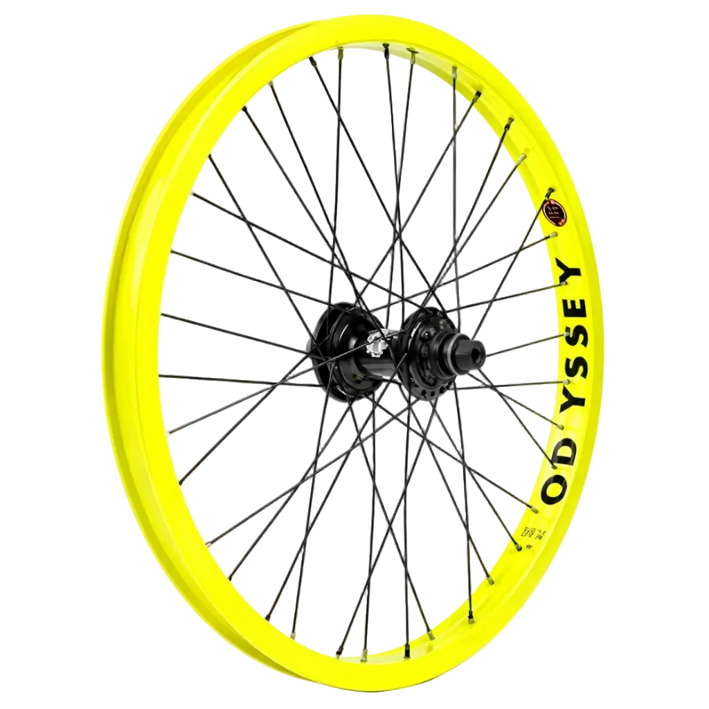Odeyssey Antigram V2 Rear Wheel - Neon Yellow