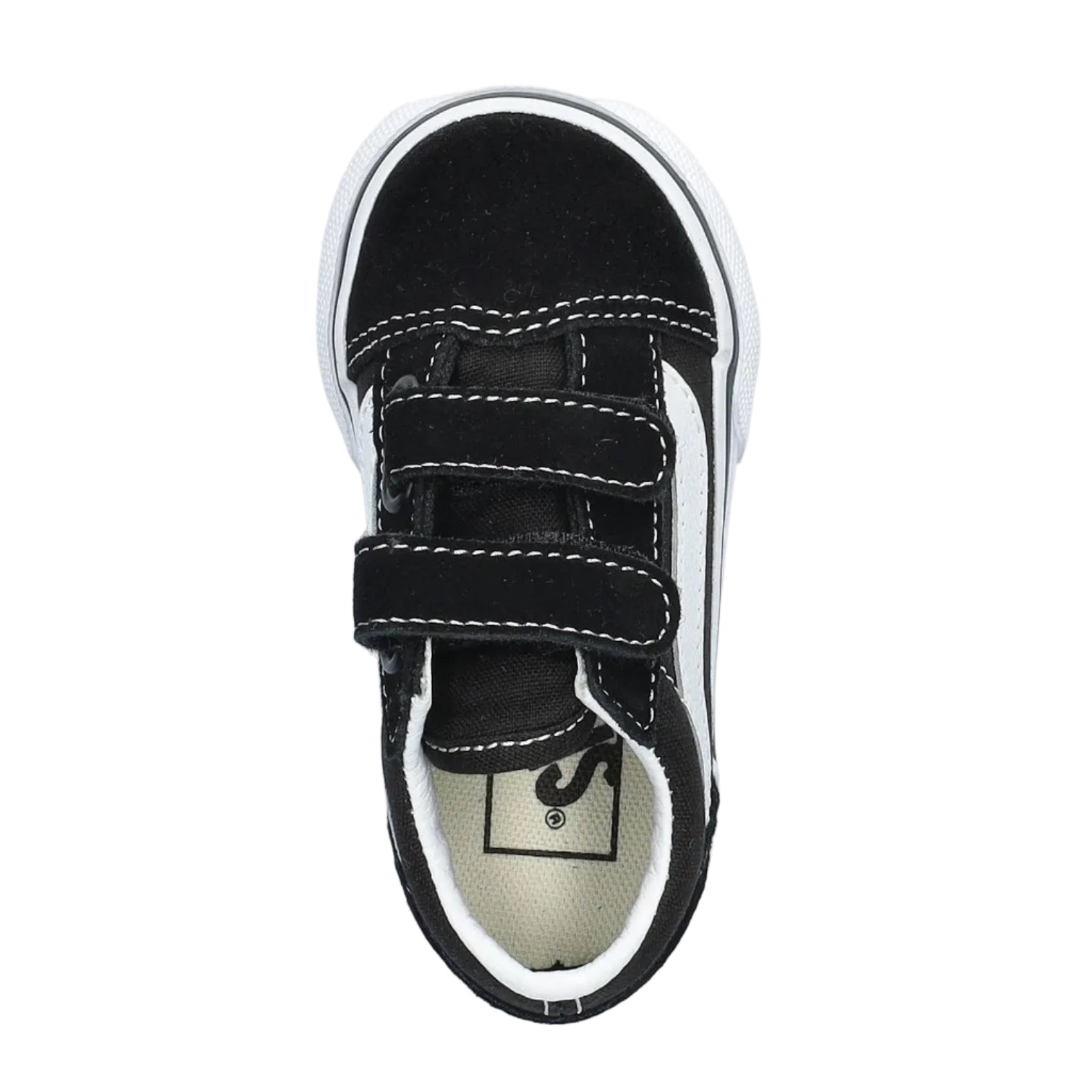 Vans Old Skool V Toddler Shoes (1-4y) - Black/White
