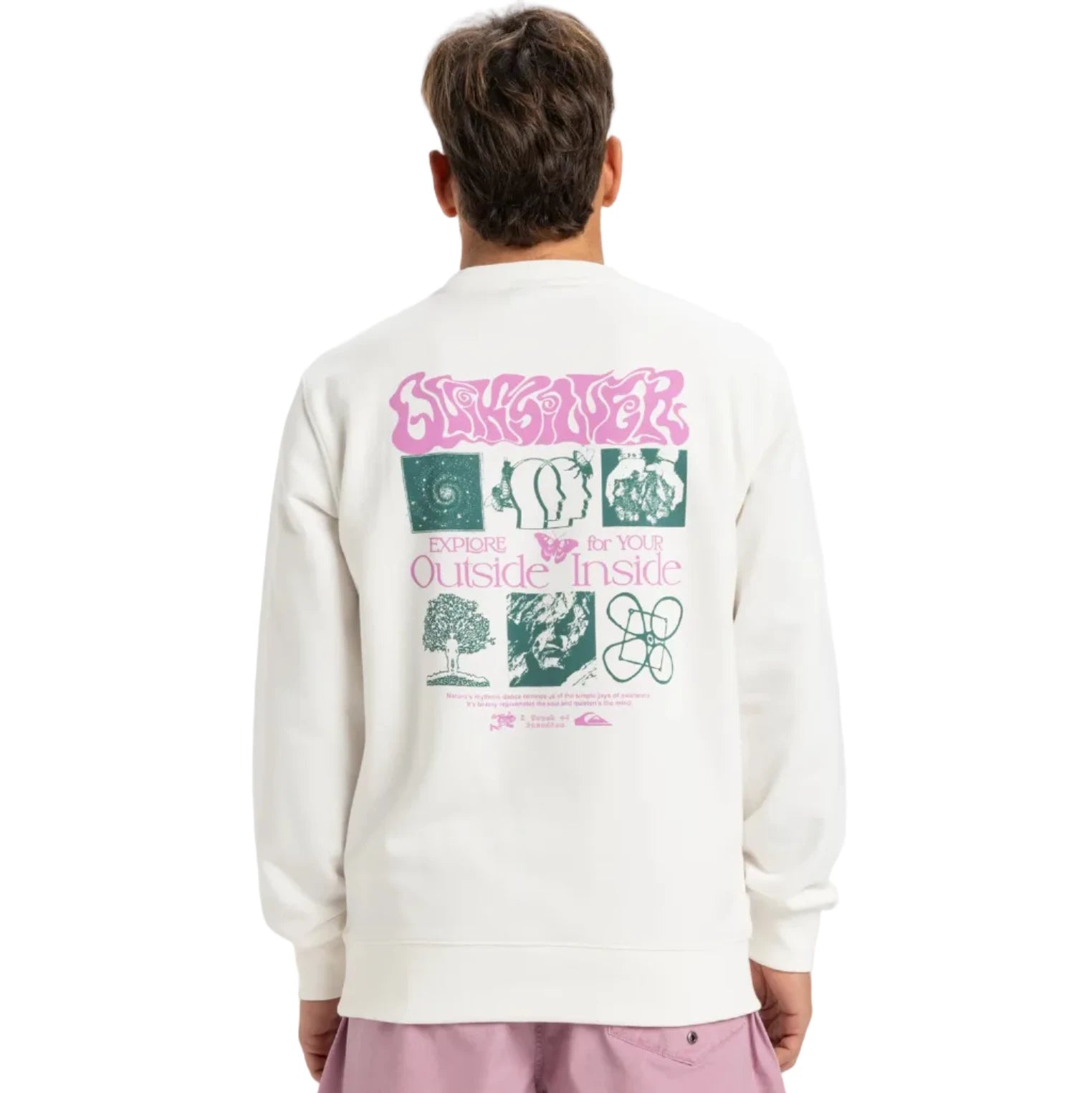 Quiksilver Graphix Mix Crew Sweater