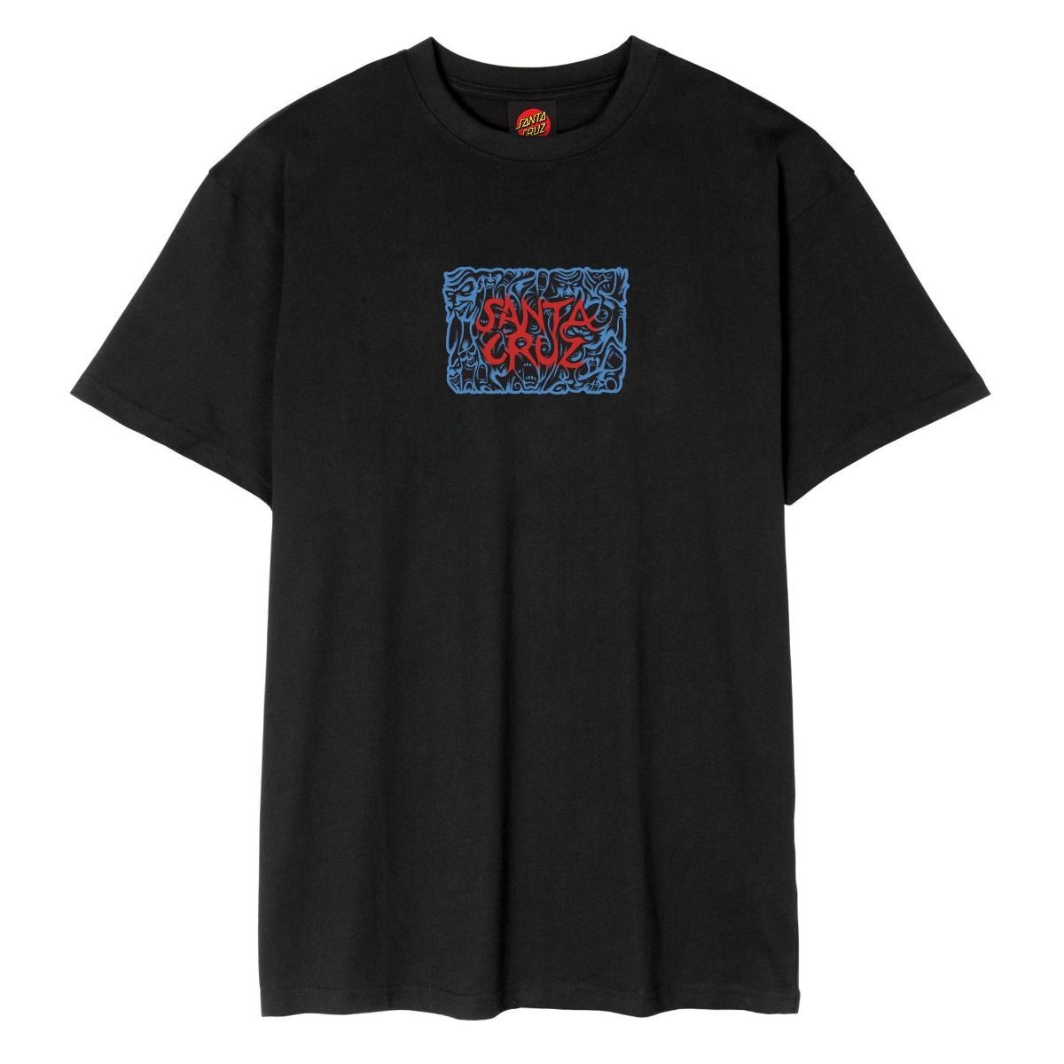 Santa Cruz Knox Faces Front T-Shirt