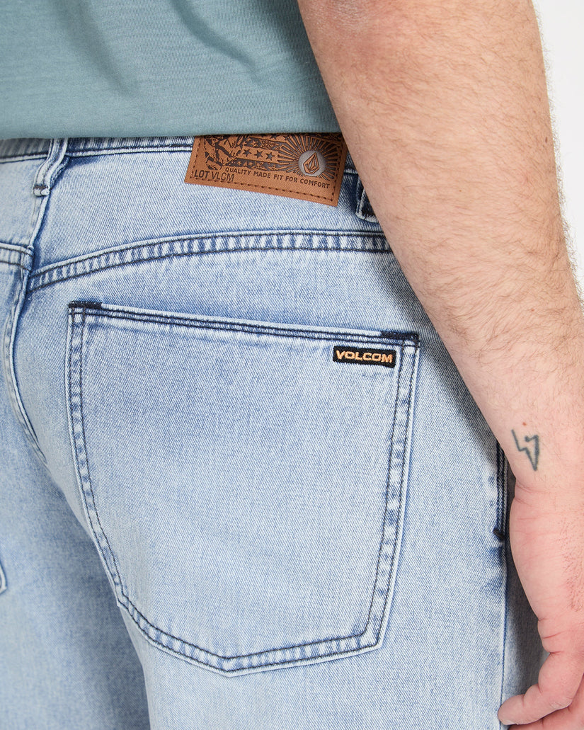 Volcom Solver Jeans - Worn Light Blue