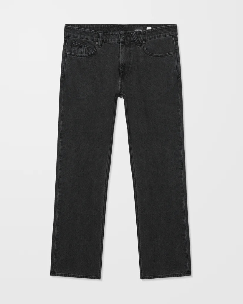 Volcom Kinkade Regular Fit DenimS Jeans - Washed Slate