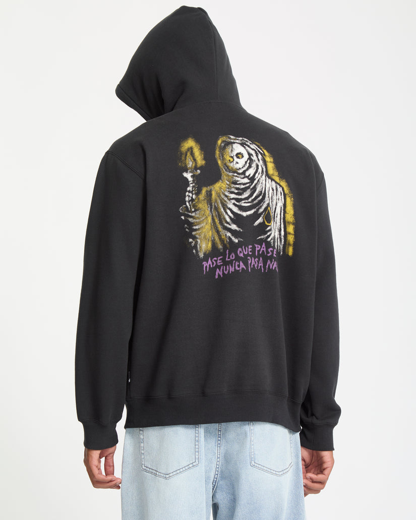Sweat à capuche Volcom Nunca Passa - Antique Black