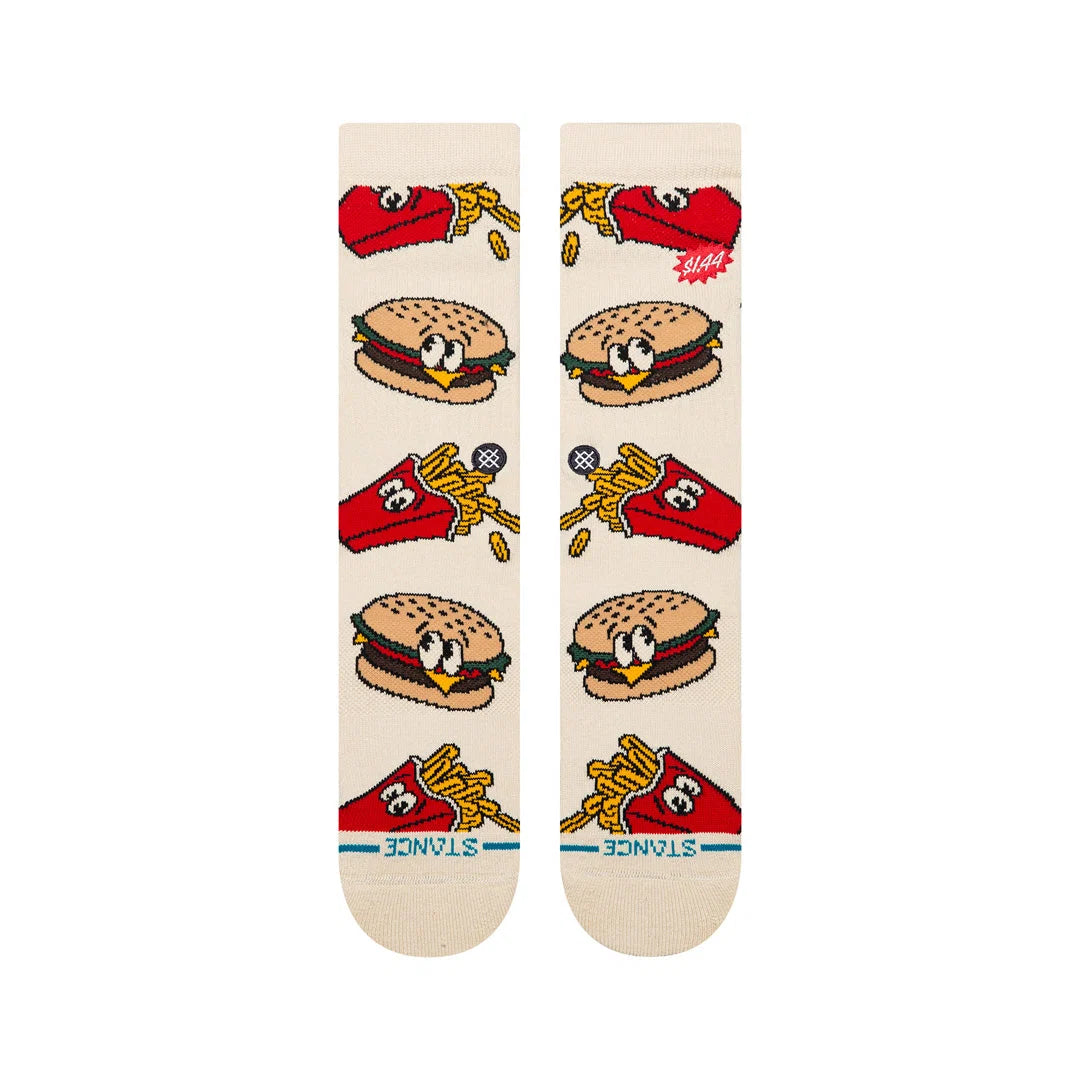 Stance Combo Meal Crew Sock