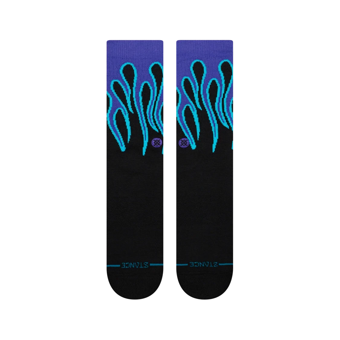 Stance Amethyst Crew Socks - Black