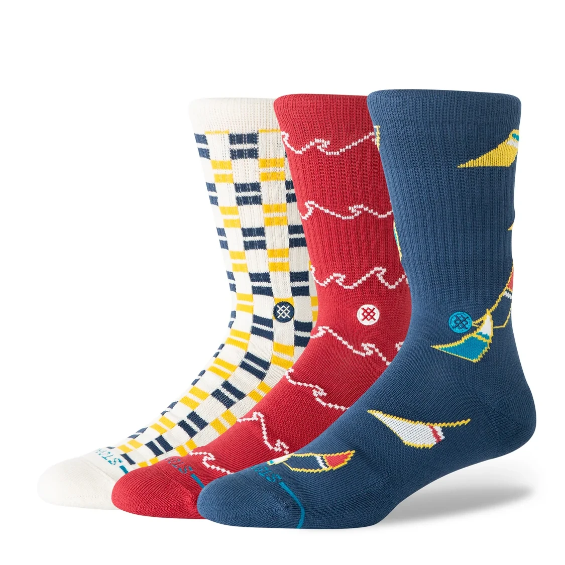 Stance Regatta 3-Pack Crew Socks - Multi