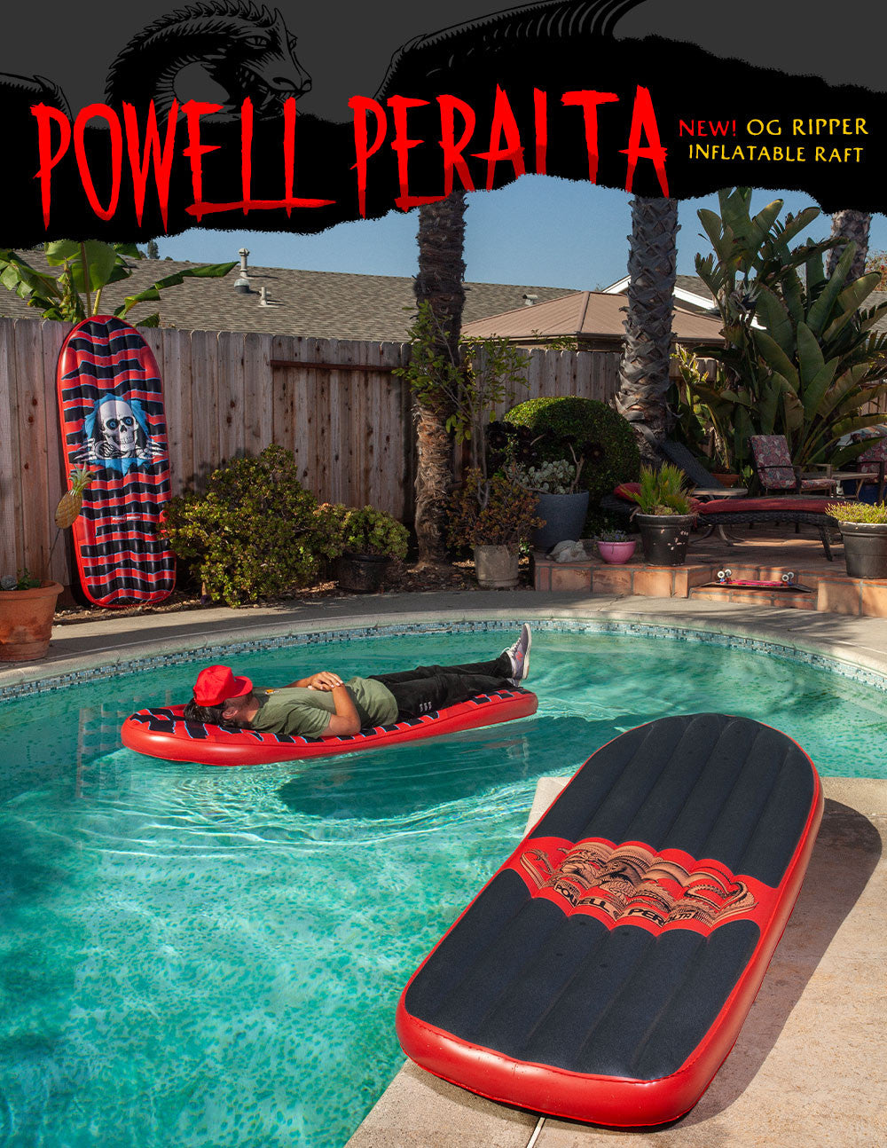 Powell Peralta Ripper Raft Rood