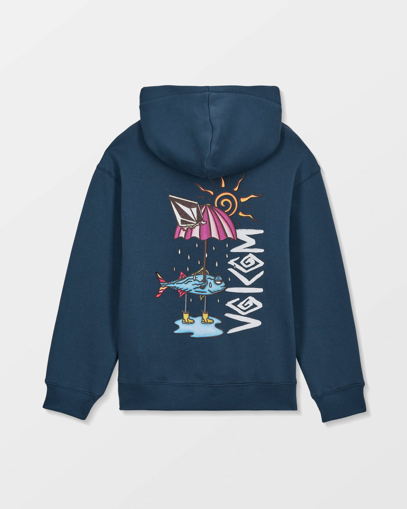 Volcom Kids Watanite Hoodie - Dust Bowl Indigo