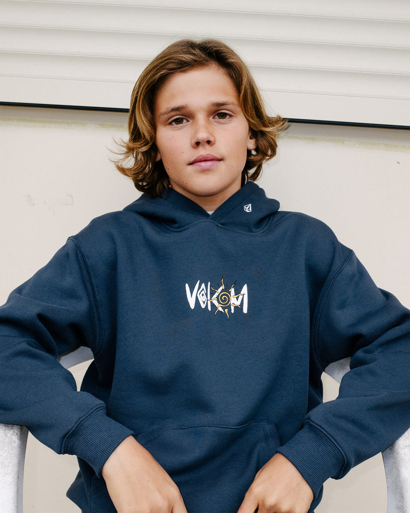 Volcom Kids Watanite Hoodie - Dust Bowl Indigo