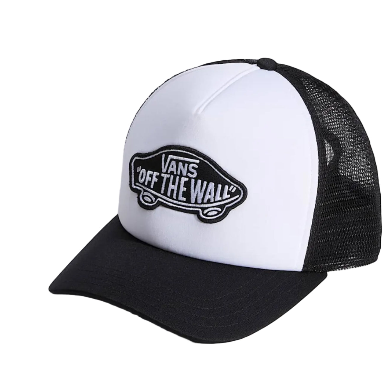 Vans Classic Patch Trucker Hat - Black/White
