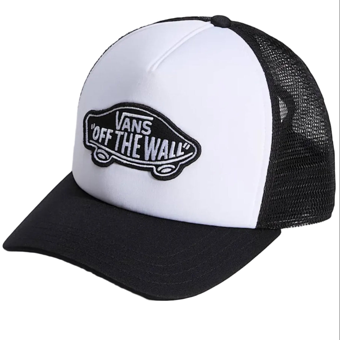 Vans Classic Patch Trucker Hat - Black/White