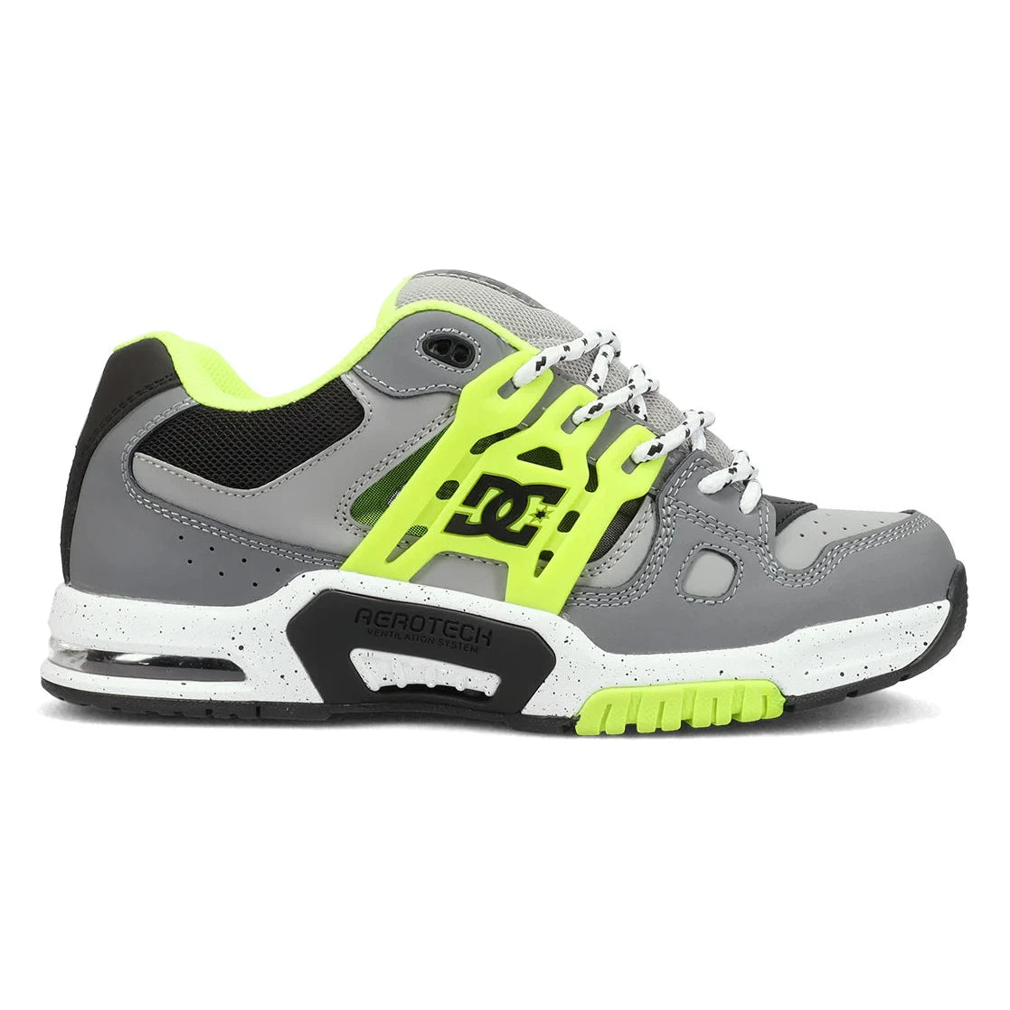 DC Mens AT-2 Shoes - Grey/Green/Black