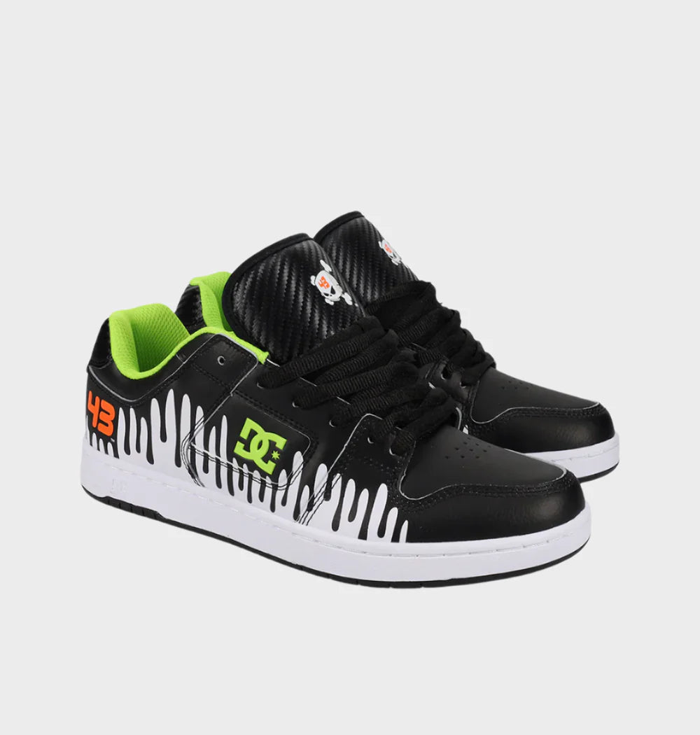DC Ken Block 43i Manteca 4 - Noir/Blanc/Vert citron