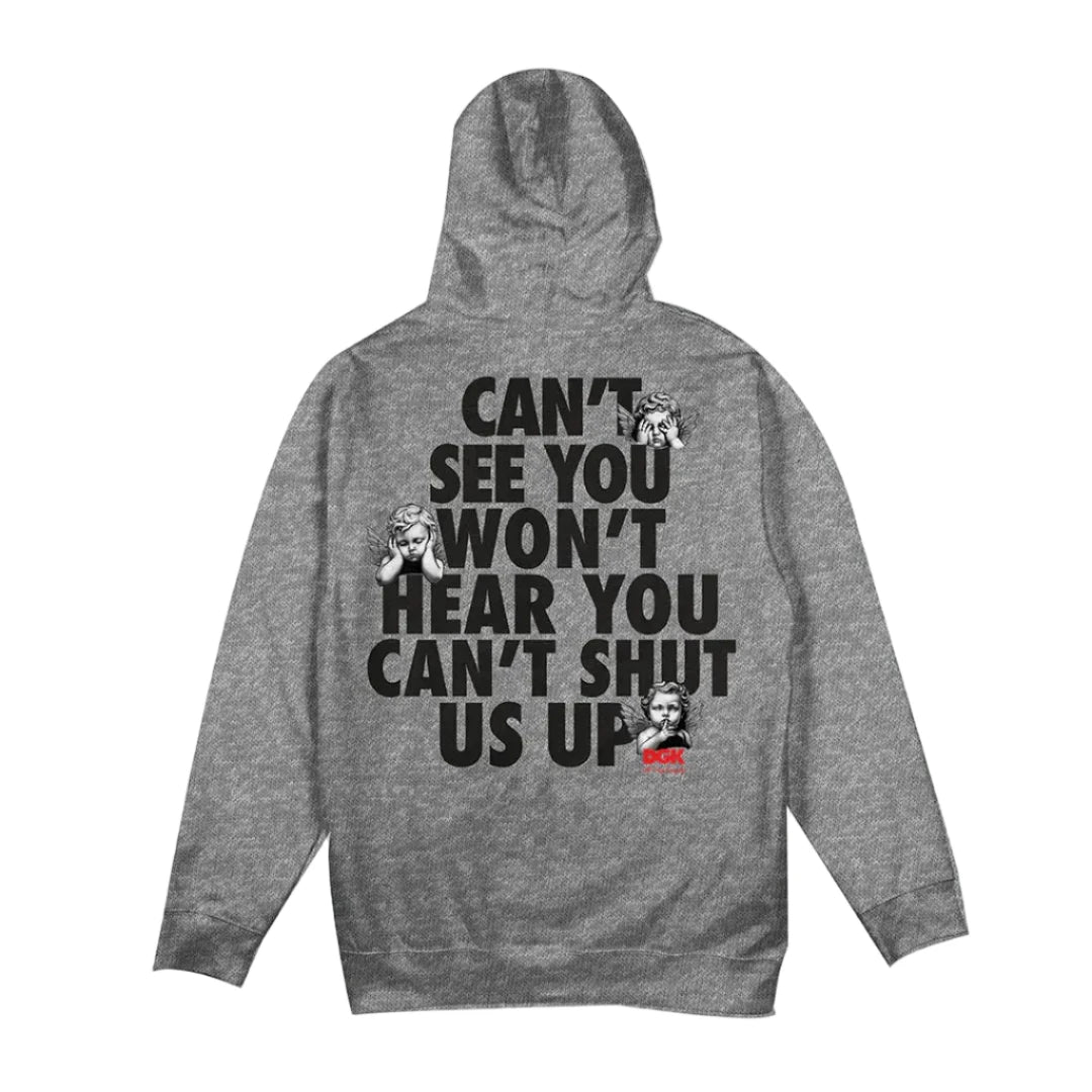 Hoodie met motto