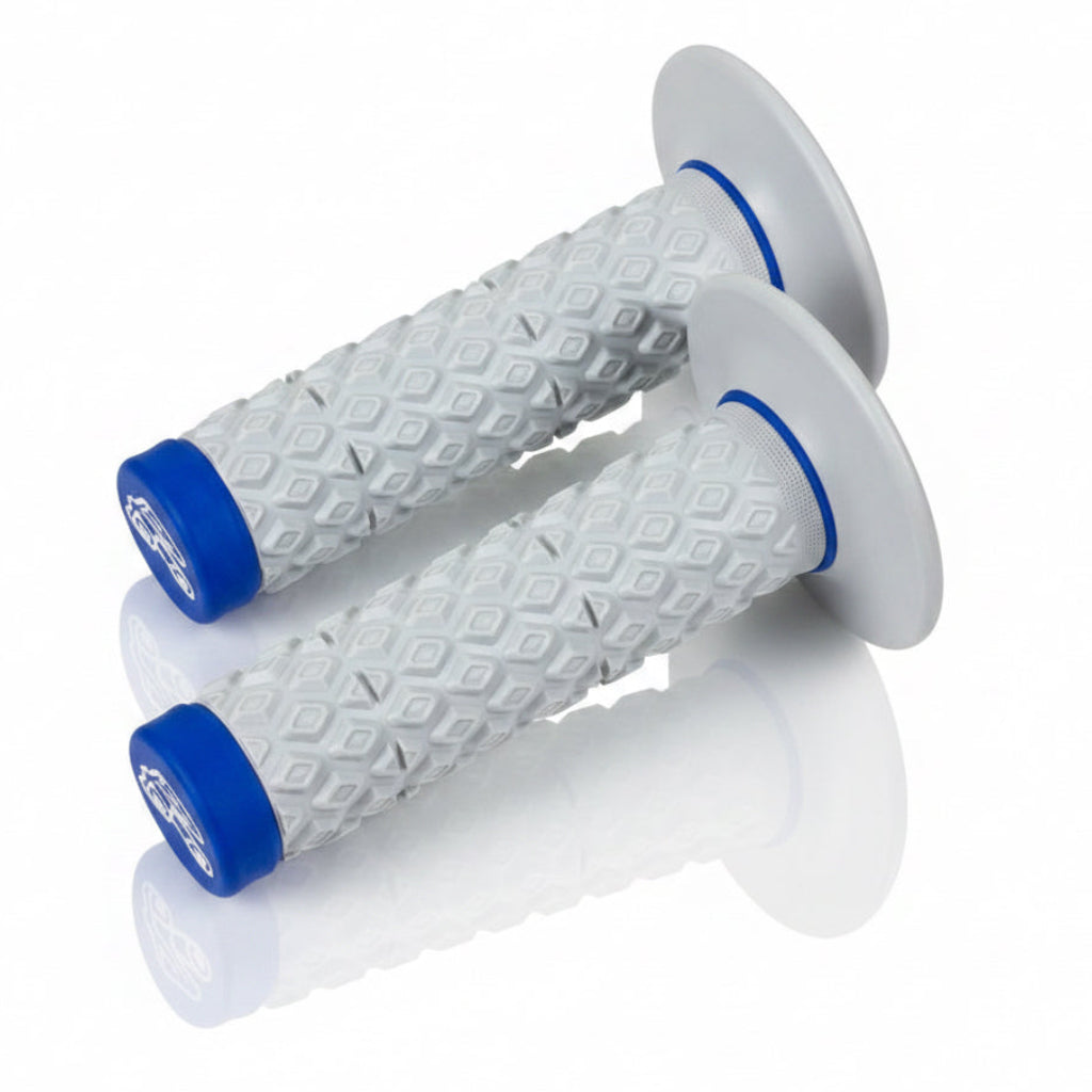 Renthal MX Dual Compound Glue-On - Soft/Firm (Comfort) Blue -