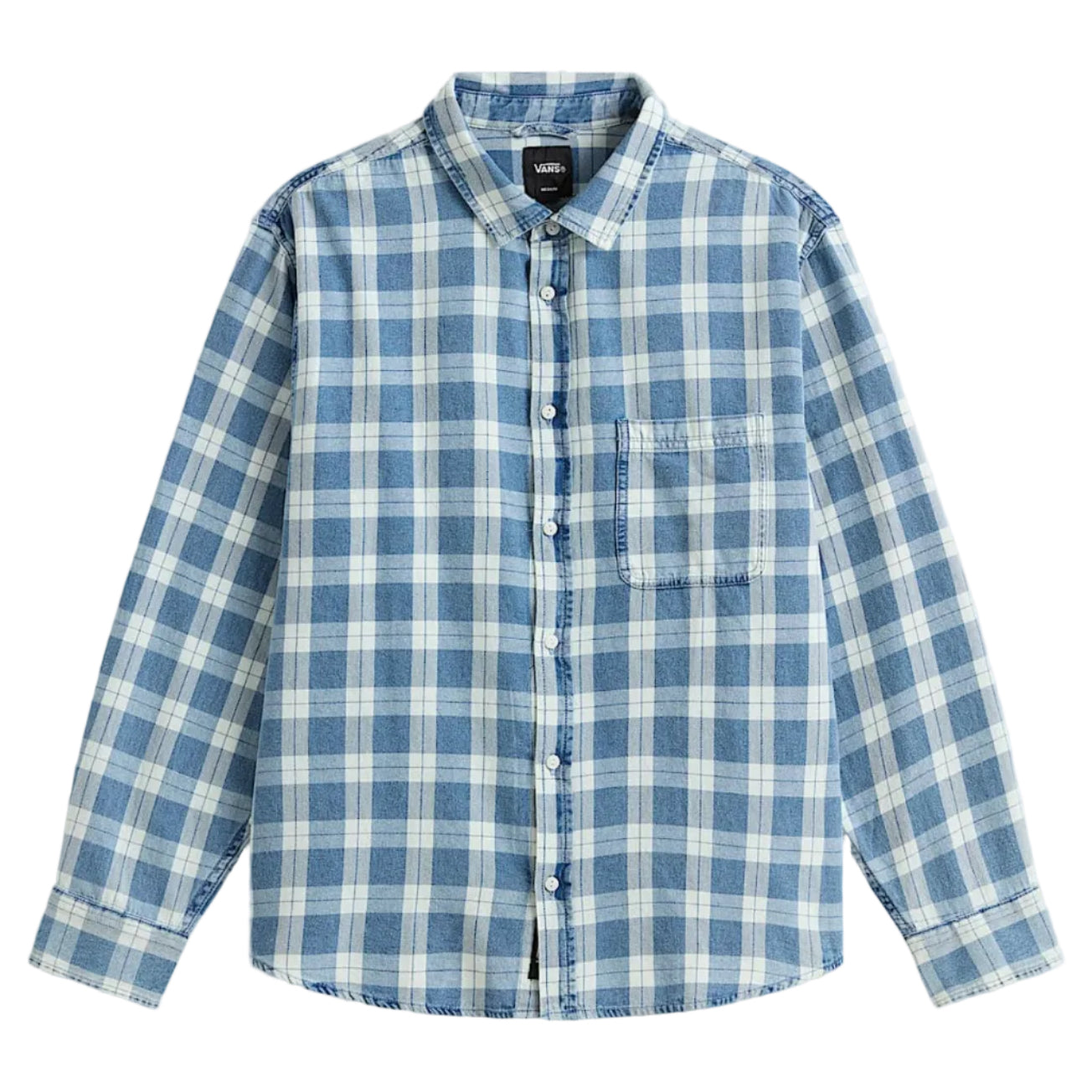 Vans Lawson Vintage Indigo LS Shirt - Bleach Indigo