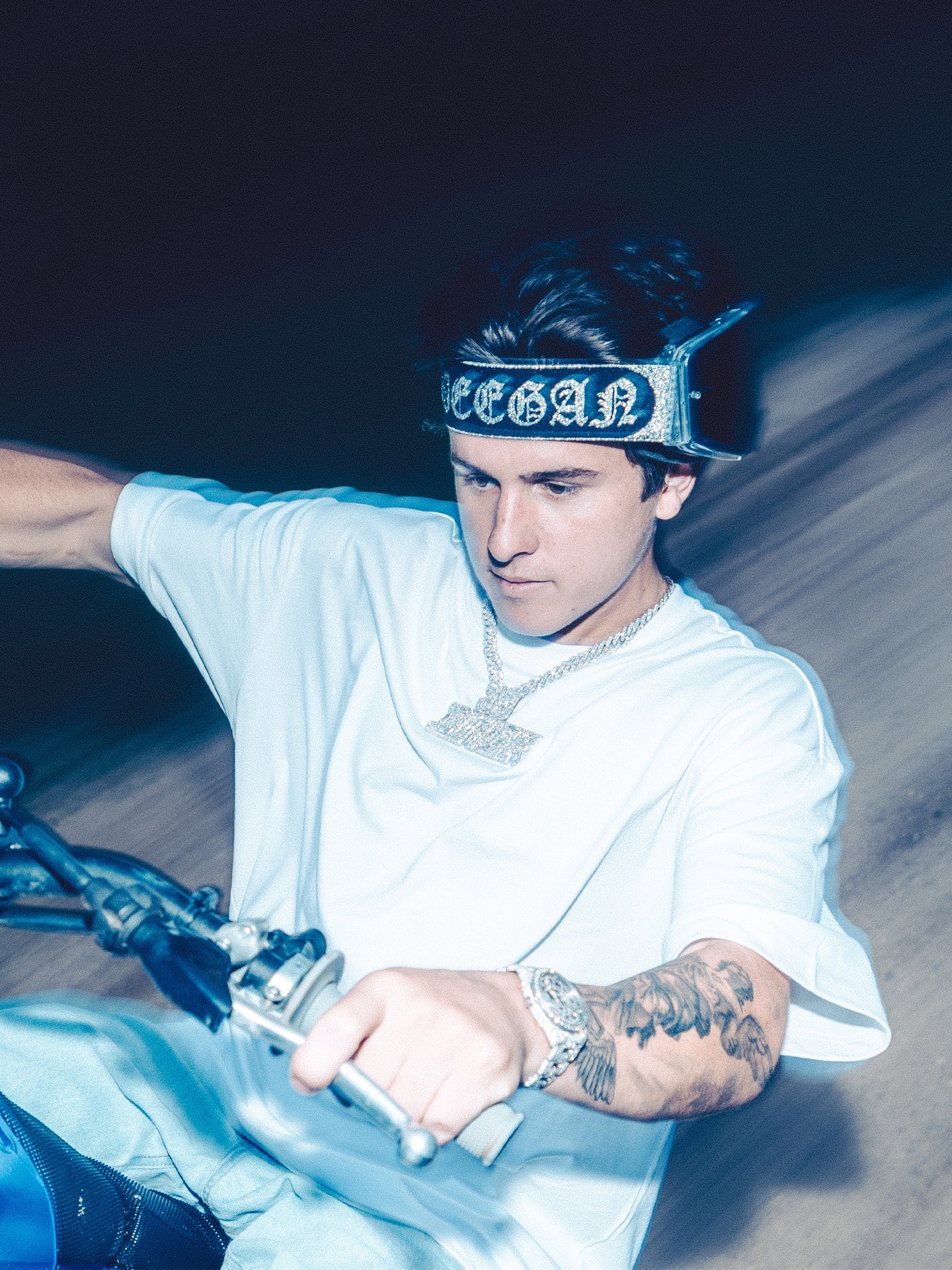 Alpinestars Limited Edition DNGR38 XXV Supertech Vision Skibril - Zilver Zwart Spiegelzilver