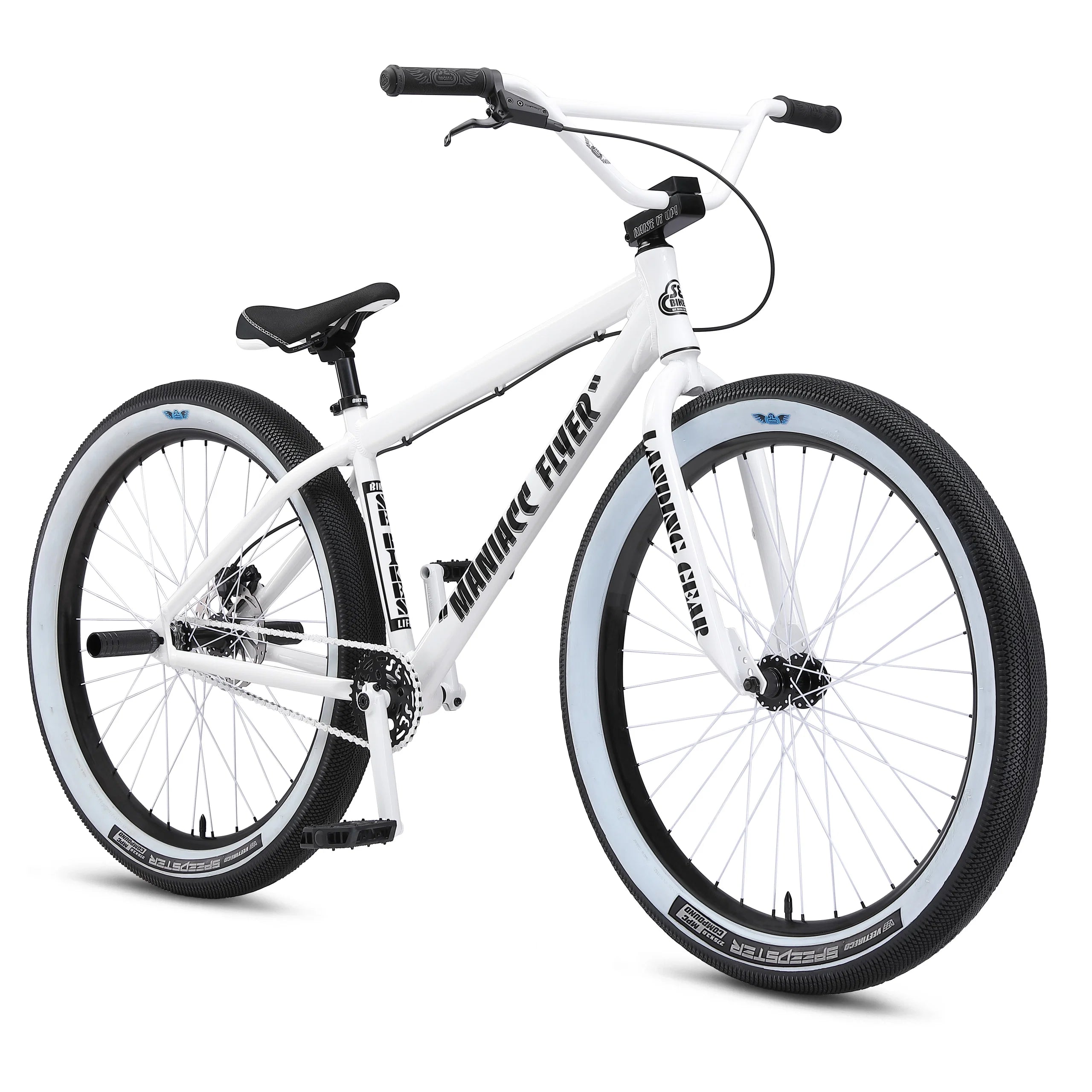 SE Bikes Maniacc Flyer 27.5" Complete Bike - Arctic White