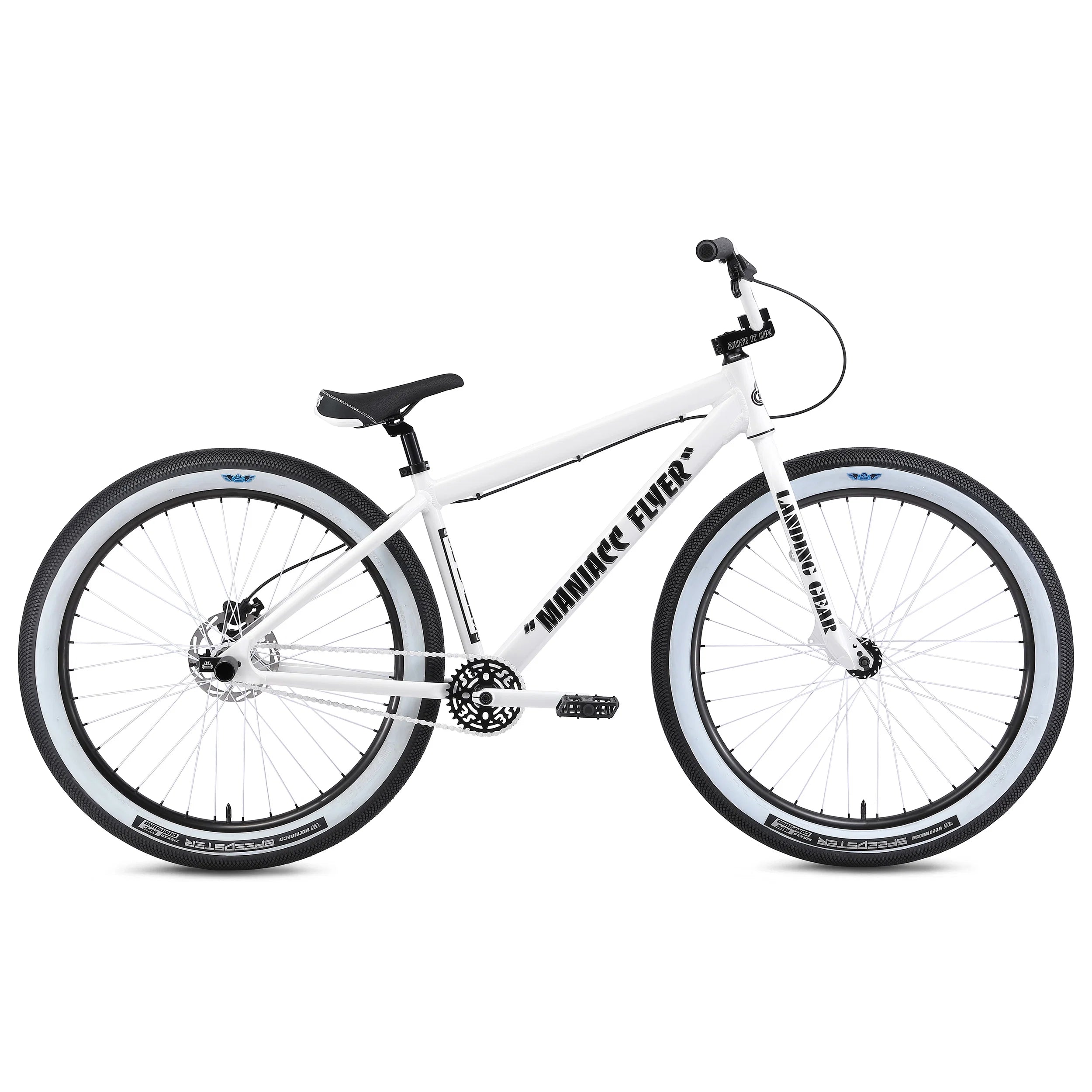 SE Bikes Maniacc Flyer 27.5" Complete Bike - Arctic White