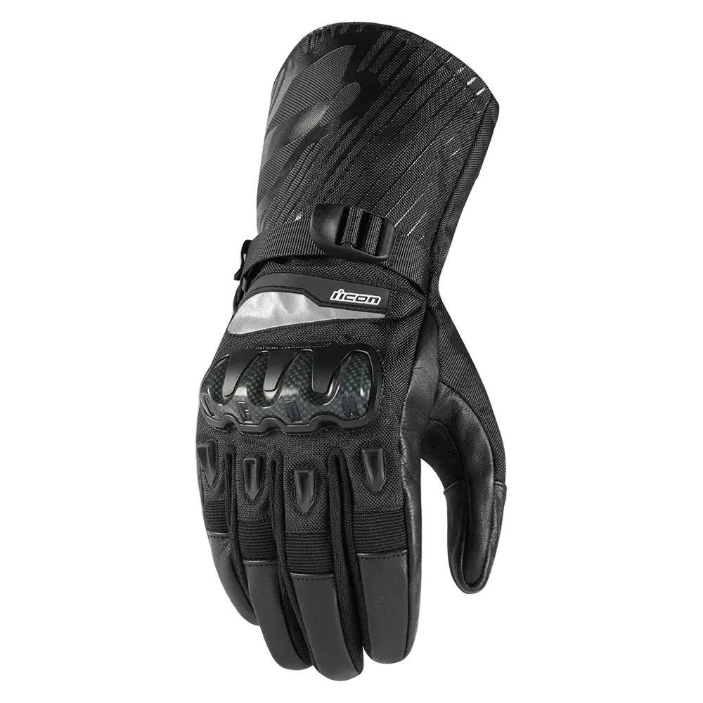 Icon Patrol Waterproof Gloves - Black