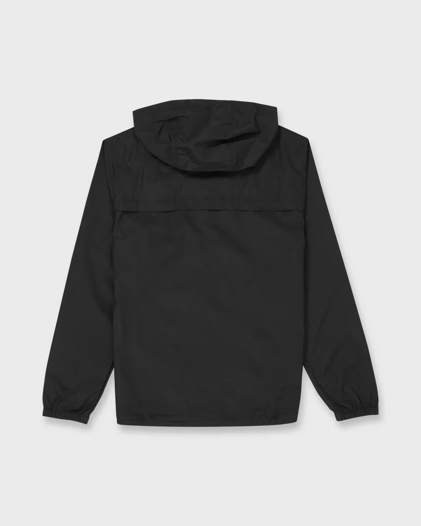 Quiksilver Overcast Windbreaker Jacket - Black
