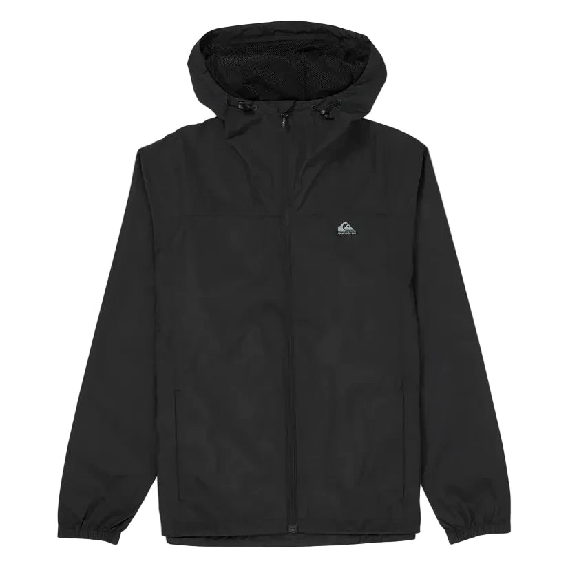 Quiksilver Overcast Windbreaker Jacket - Black